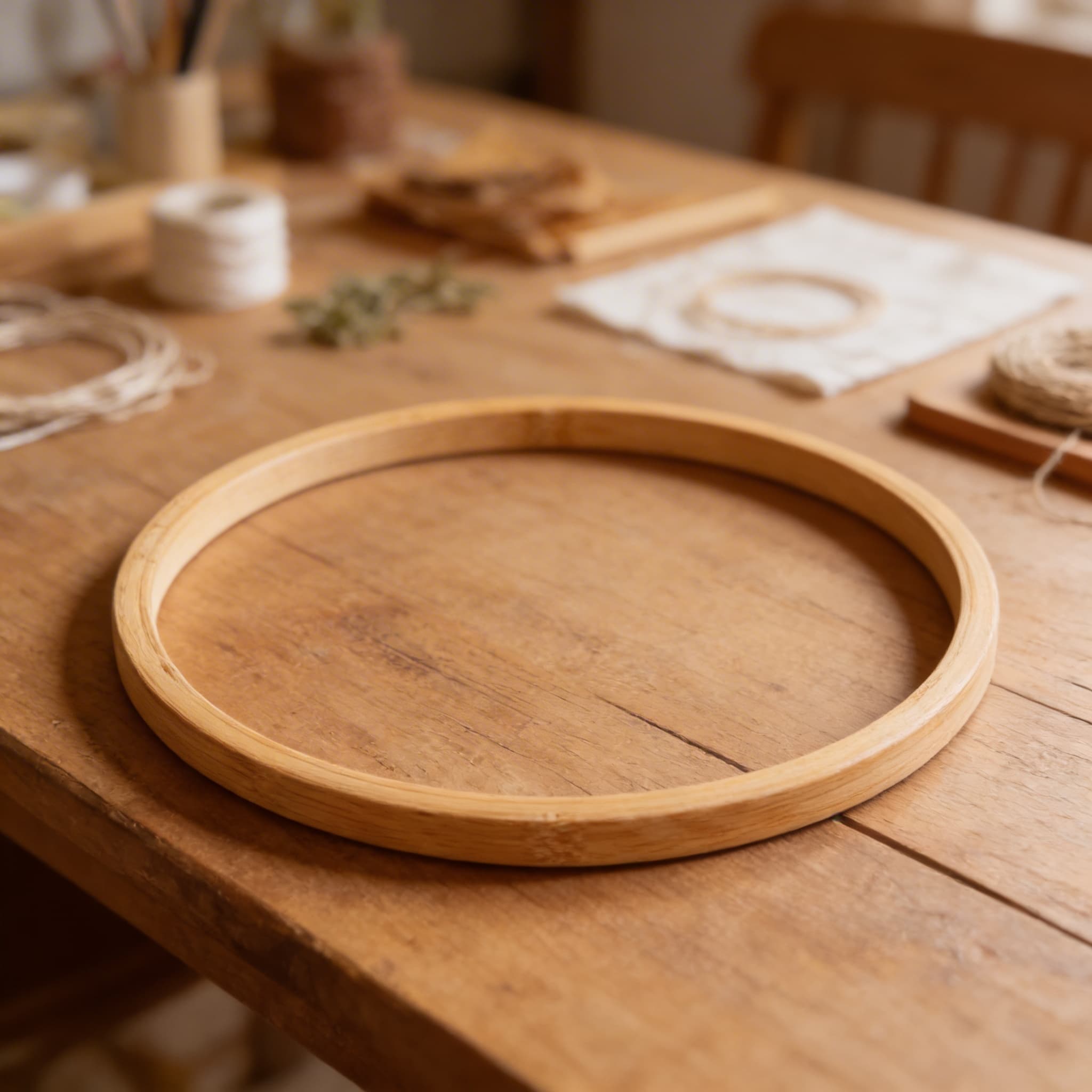 Hula-Hoop: Naturholz (30 cm) — Ansicht 3