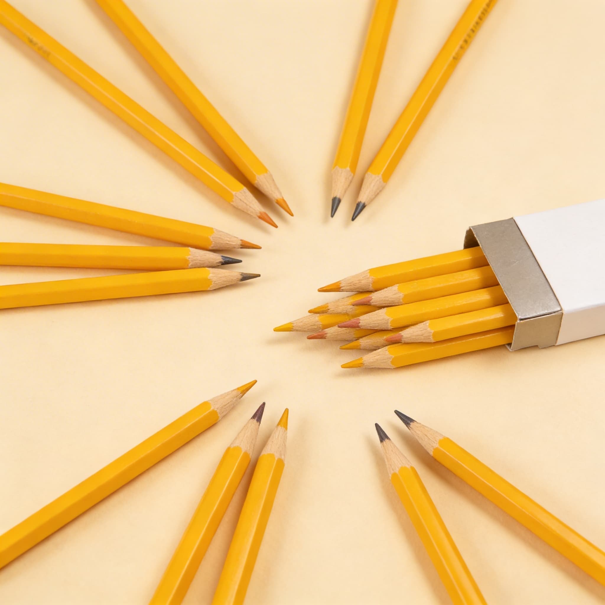 3-seitige Einsatzstifte: Gelb — Ansicht 2