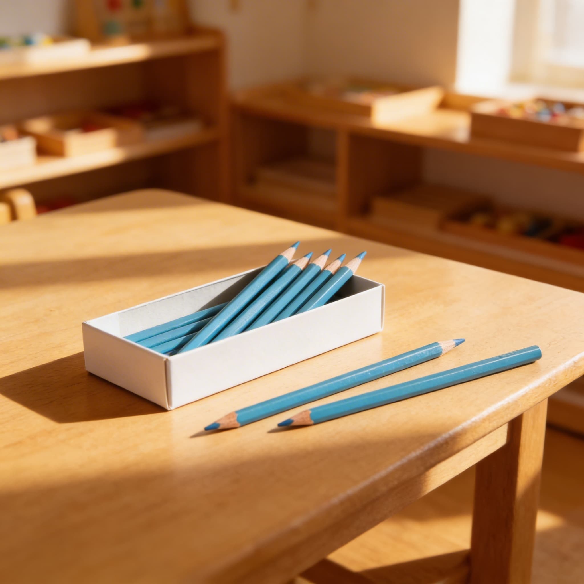 3-seitige Einsatzstifte: Hellblau — Ansicht 4