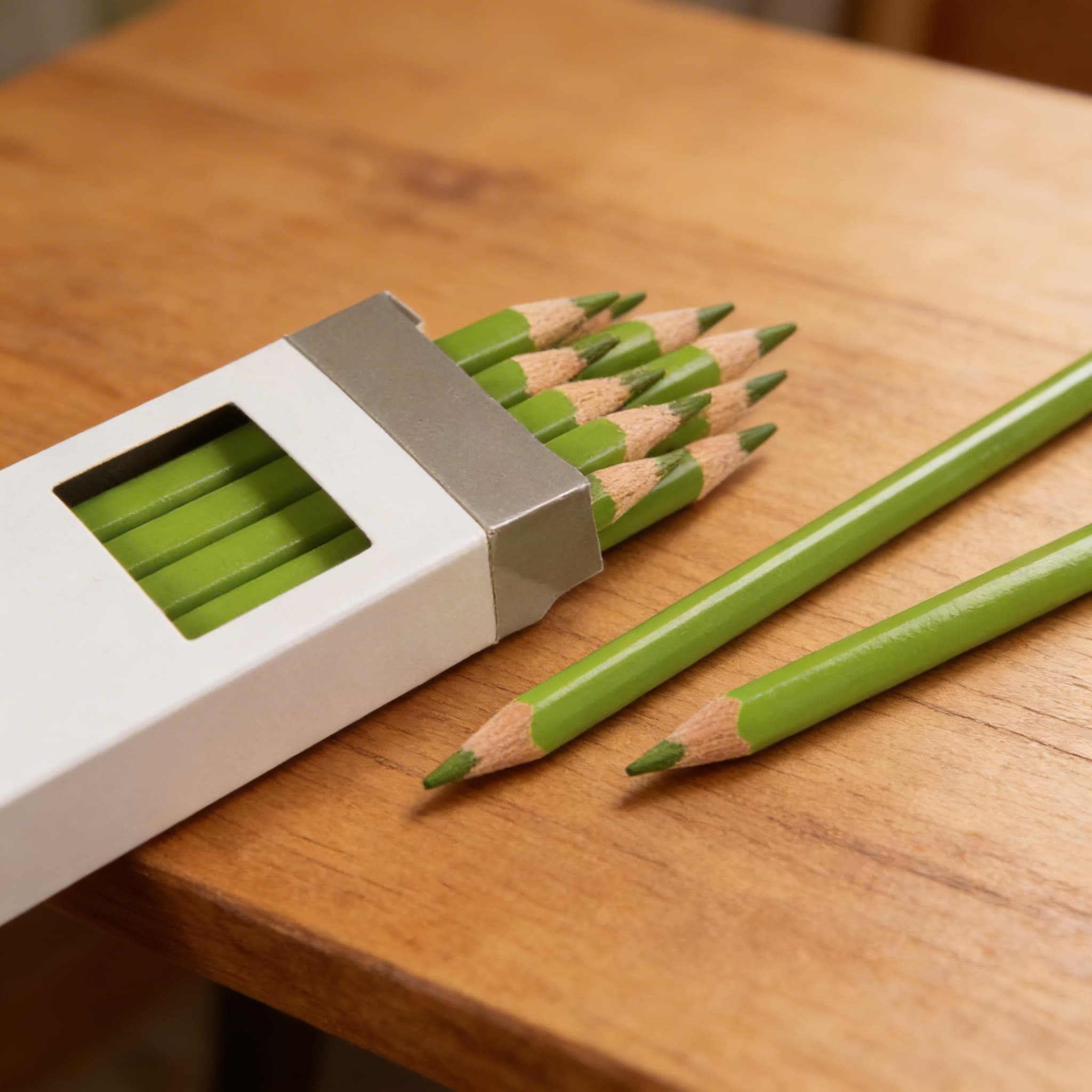 3-seitige Einsatzstifte: Hellgrün — Ansicht 3