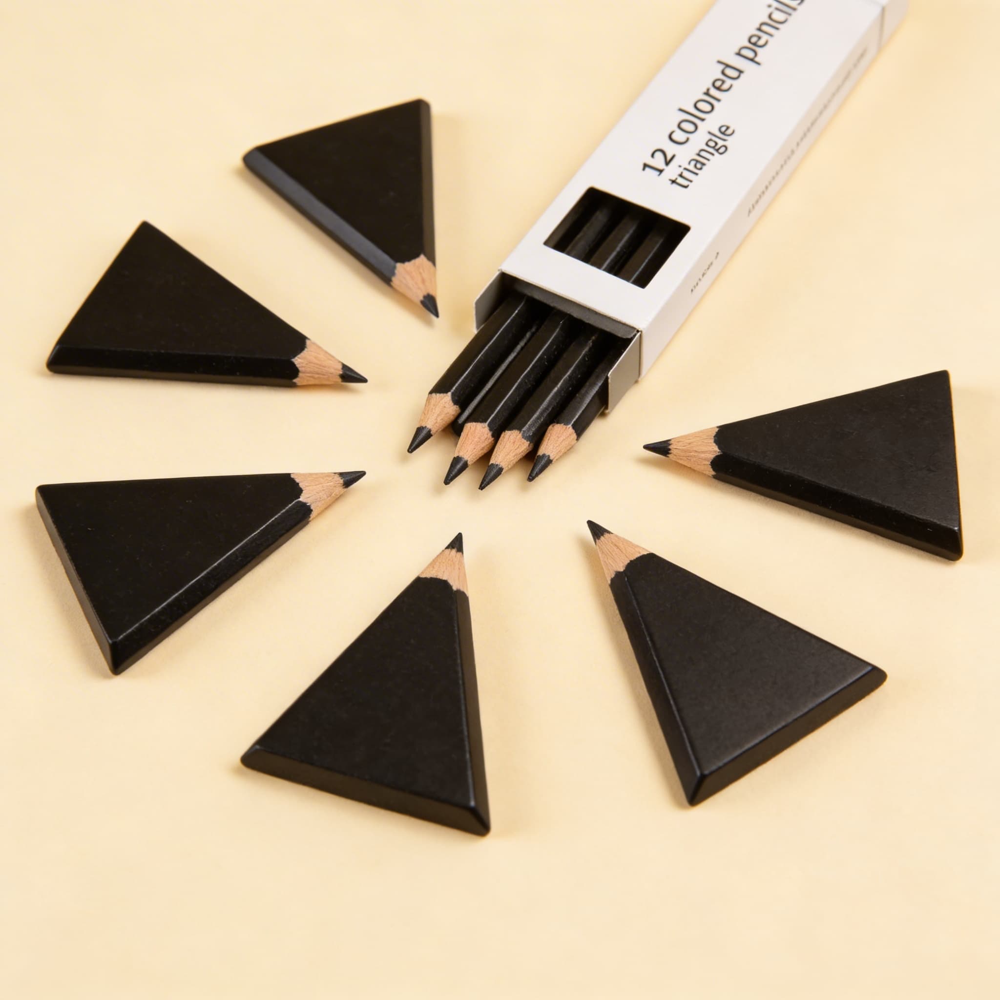 3-seitige Einsatzstifte: Schwarz — Ansicht 2