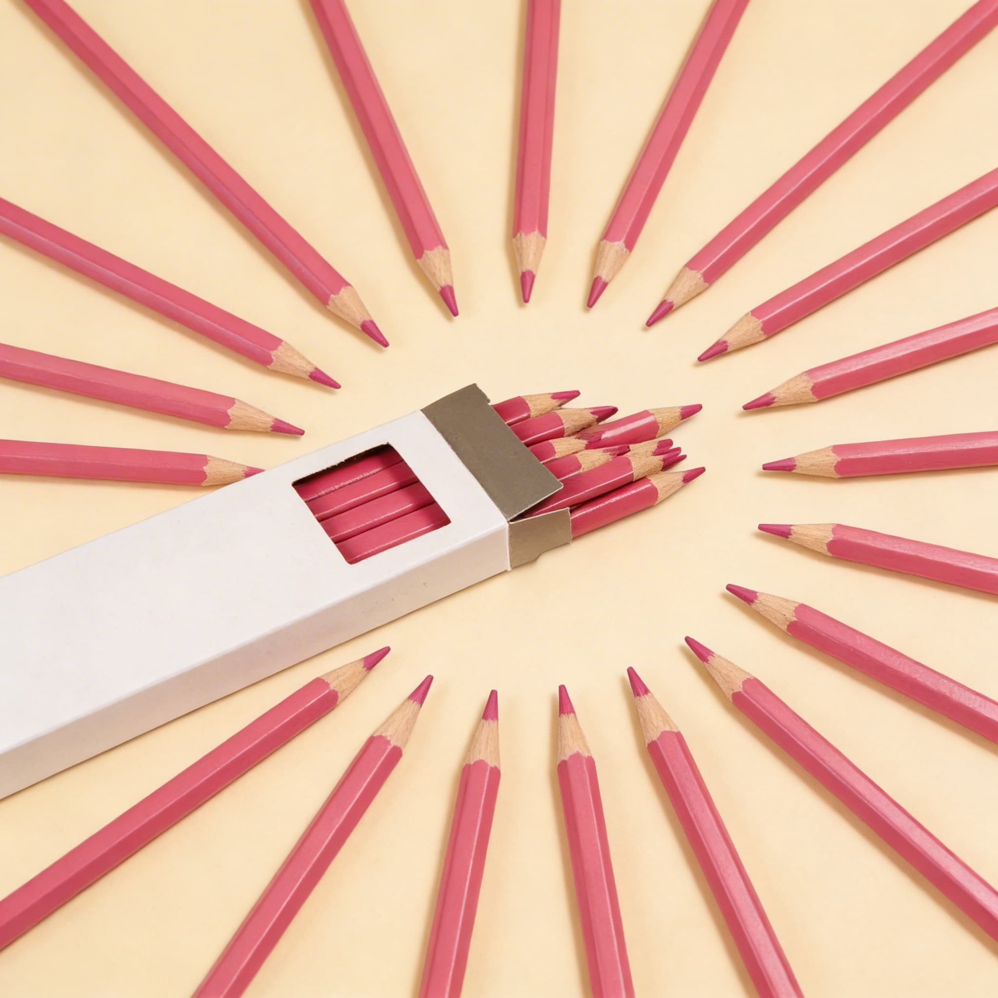 3-seitige Einsatzstifte: Rosa — Ansicht 2