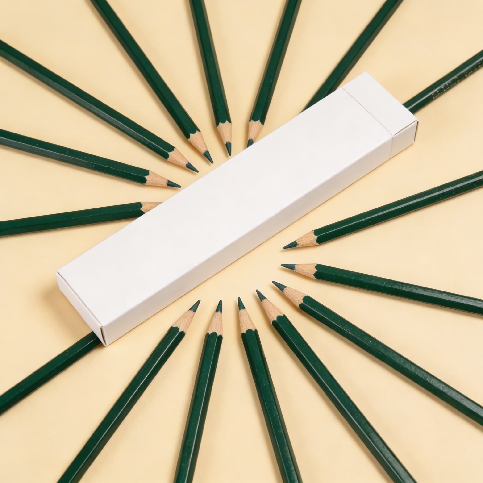 3-seitige Einsatzstifte: Dunkelgrün — Ansicht 2