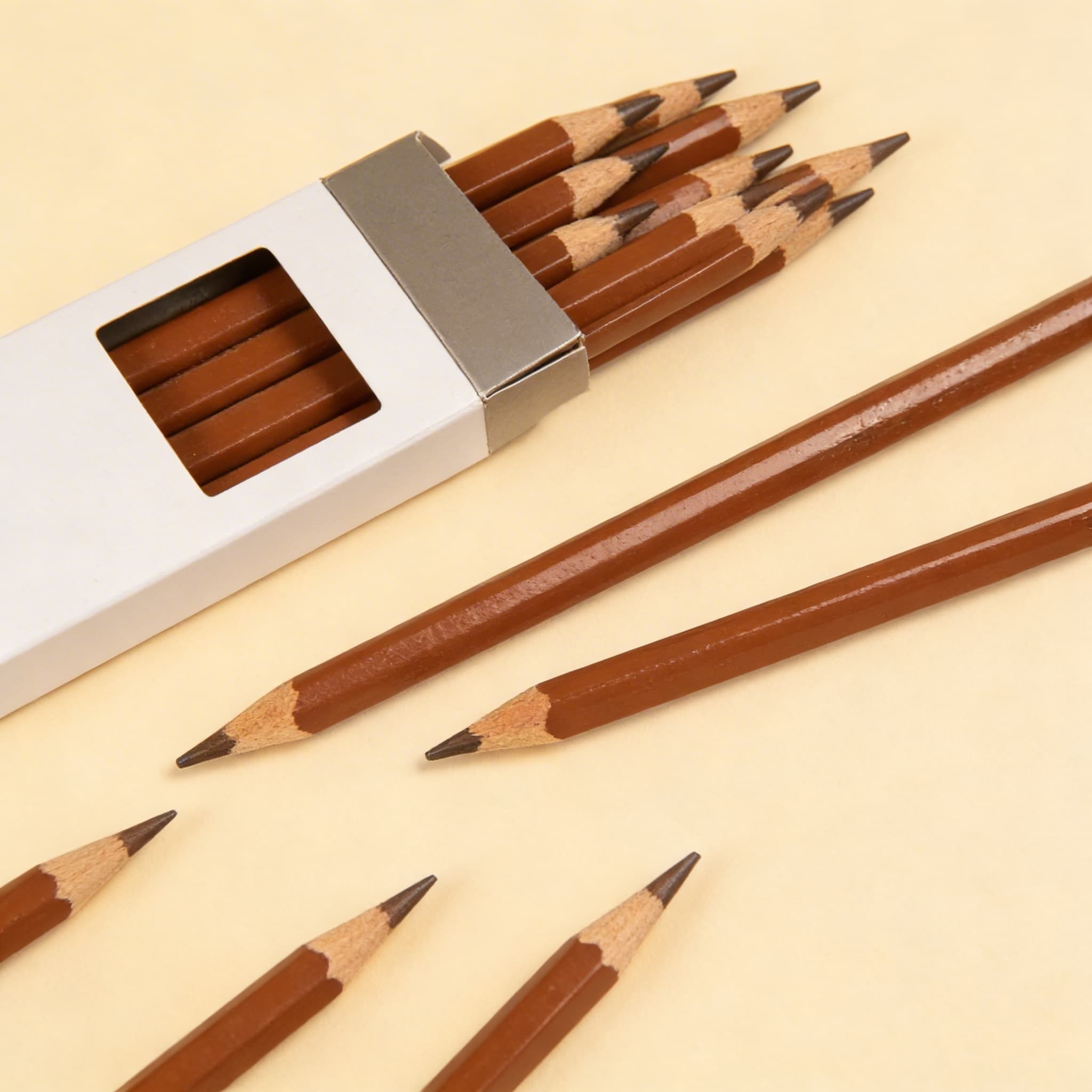 3-seitige Einsatzstifte: Hellbraun — Ansicht 2