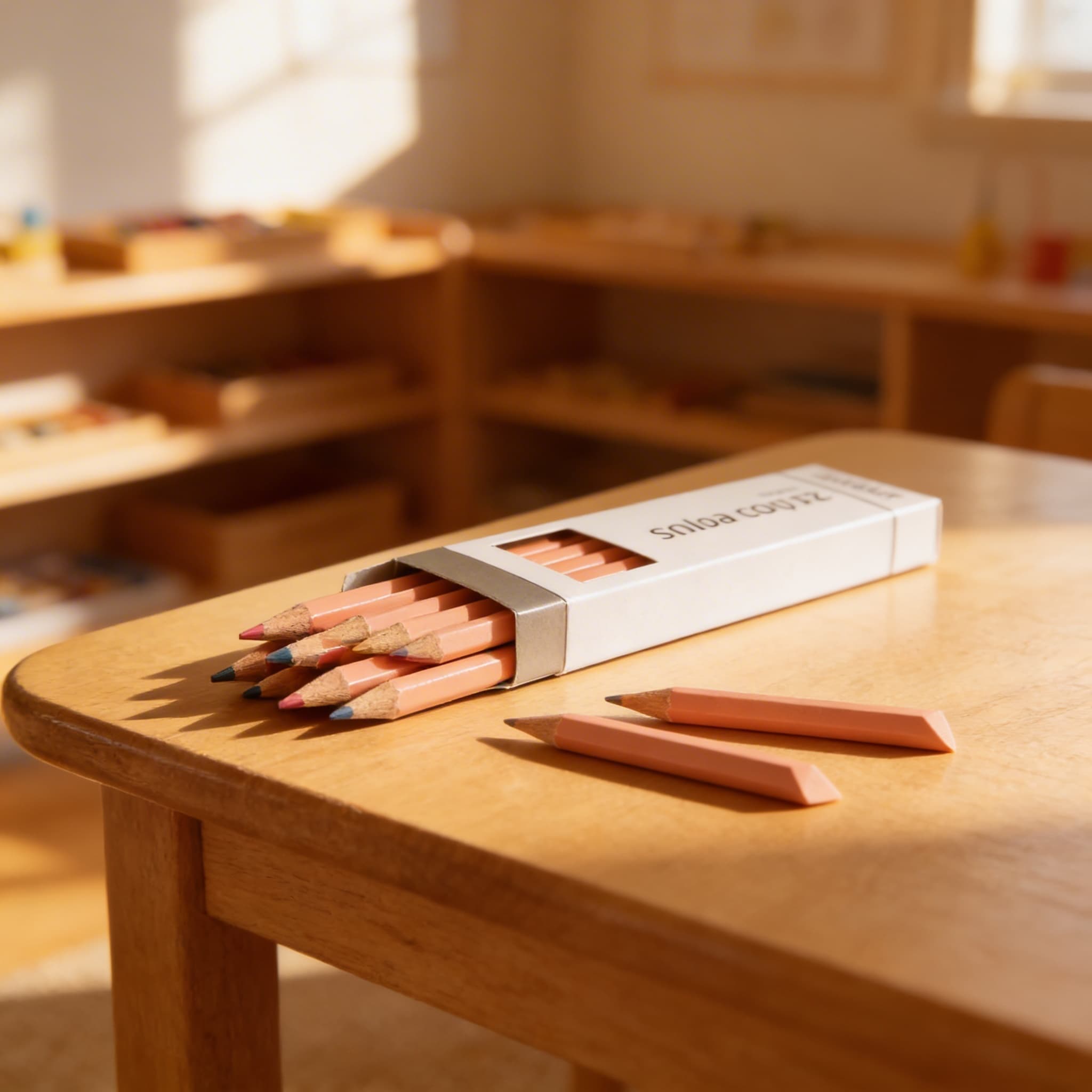 3-seitige Einsatzstifte: Pfirsich — Ansicht 4