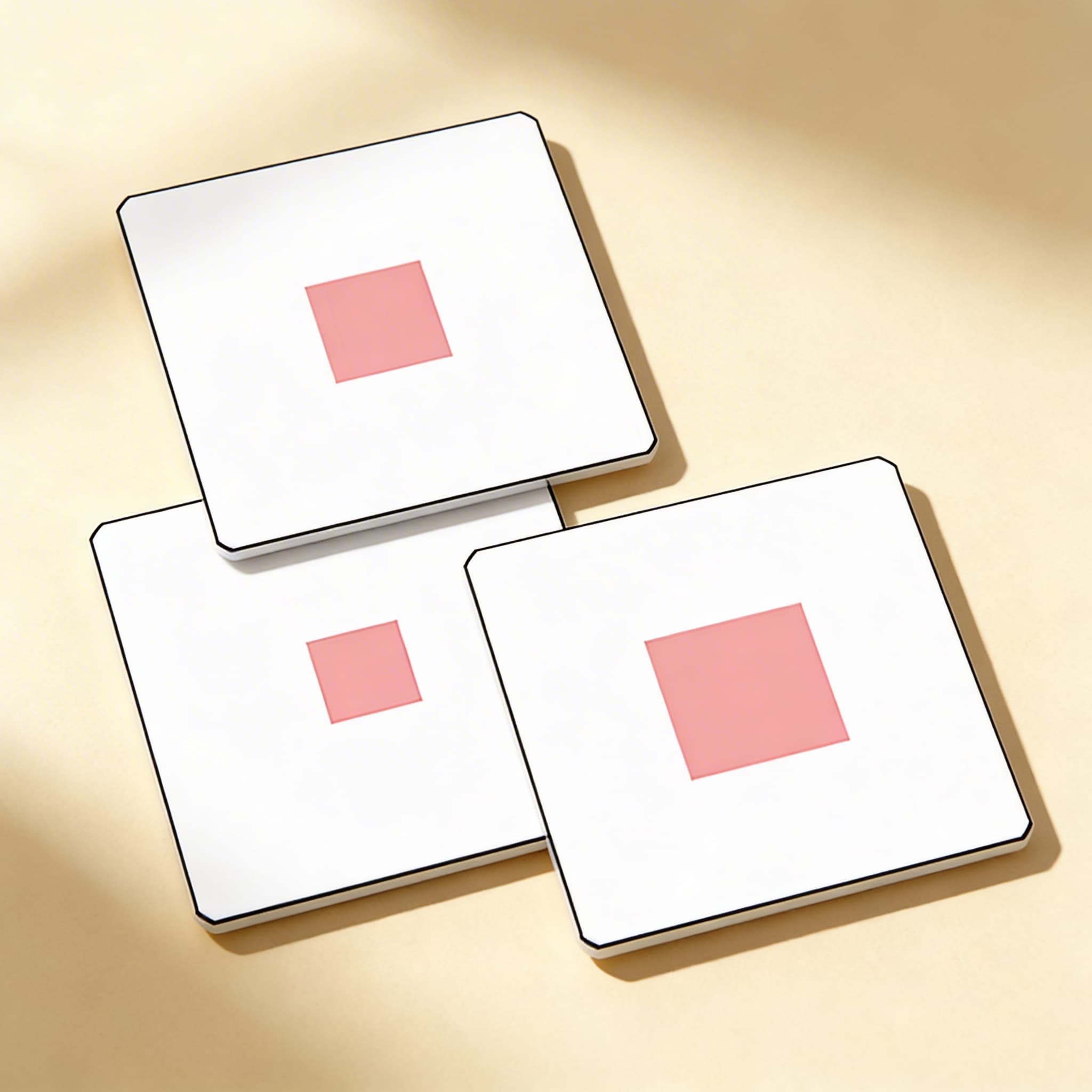 Rosa Turm Grundkarten — Mustererweiterungen — Seitenansicht