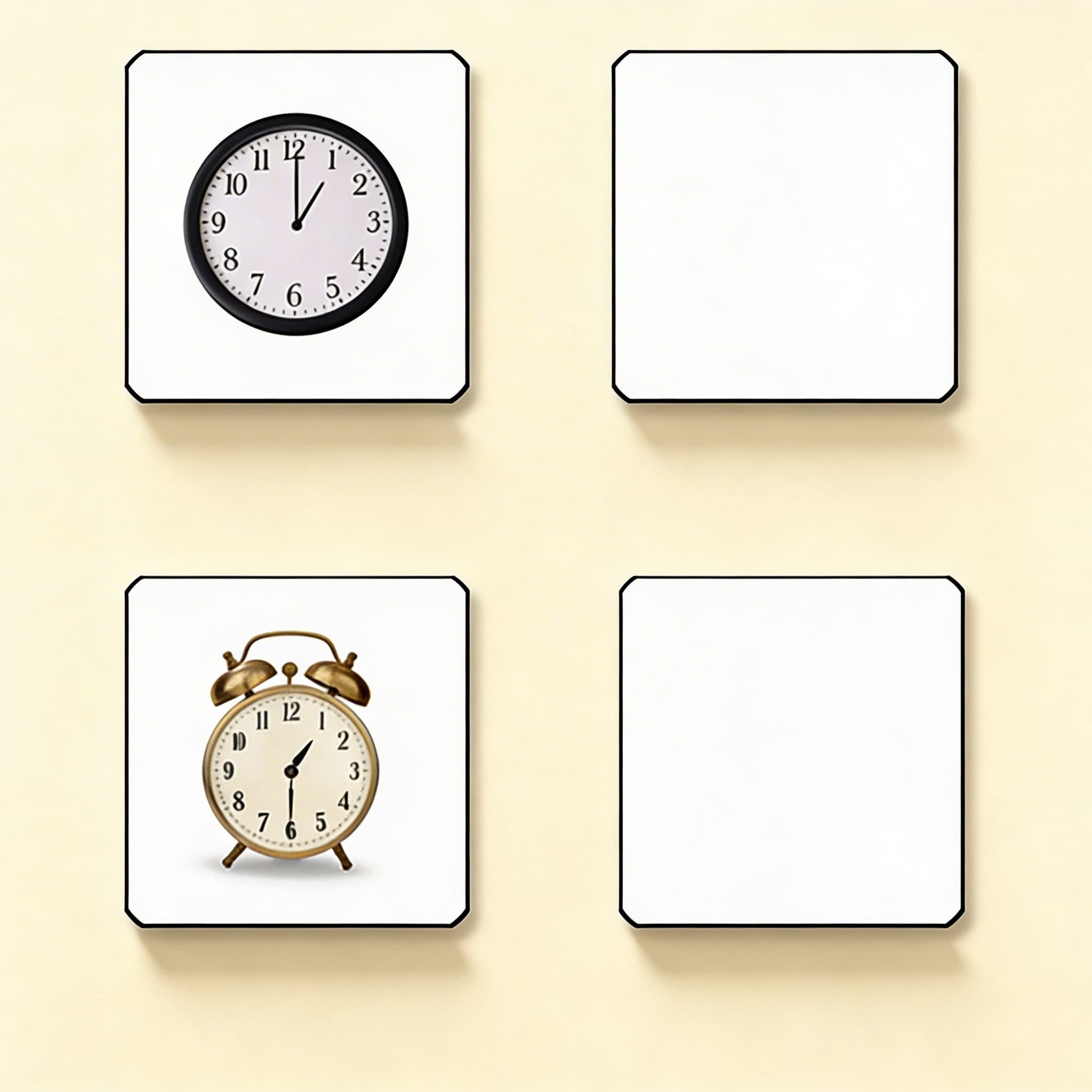 Uhr lesen lernen (Anfänger)