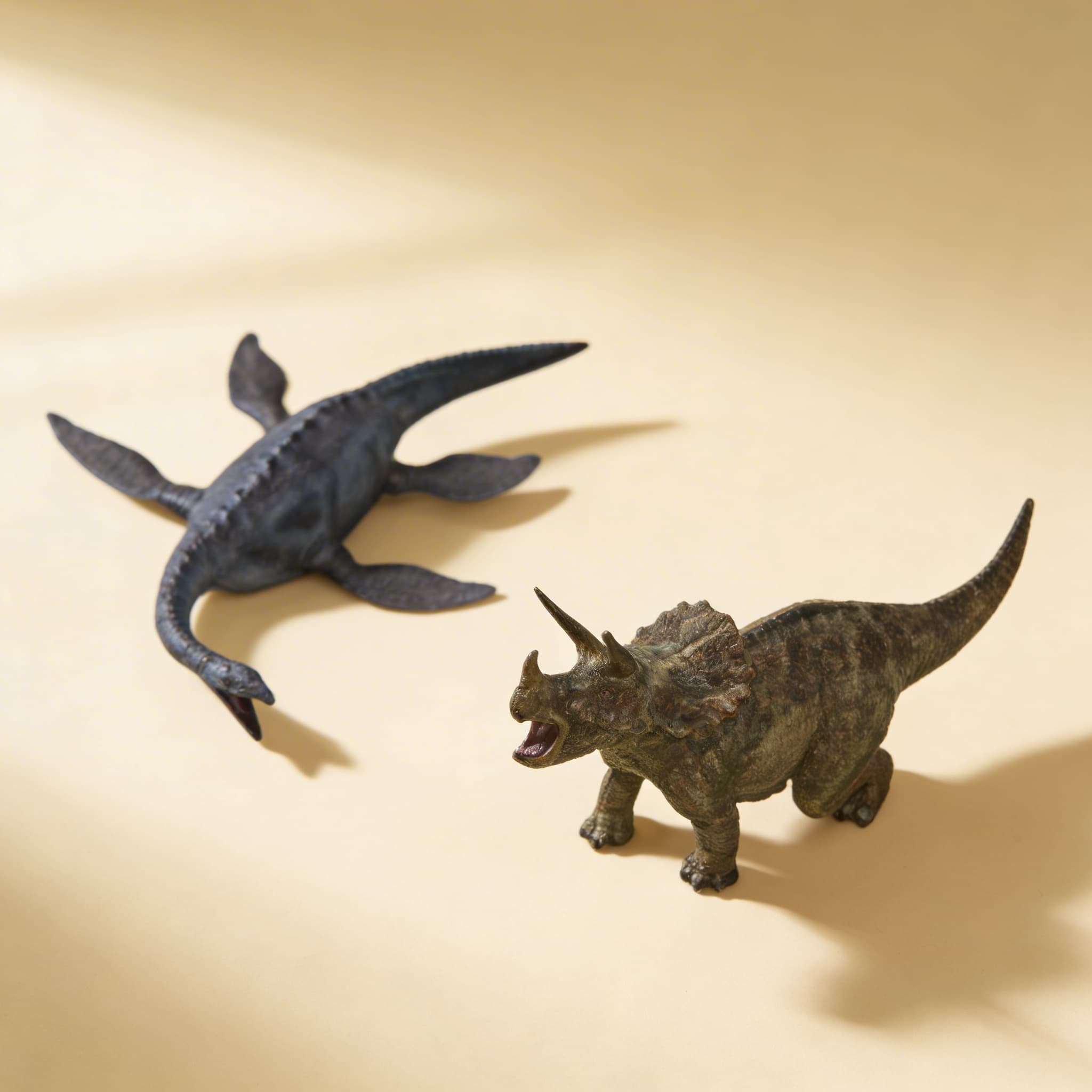 Přiřazovací karty dinosaurů — Boční pohled