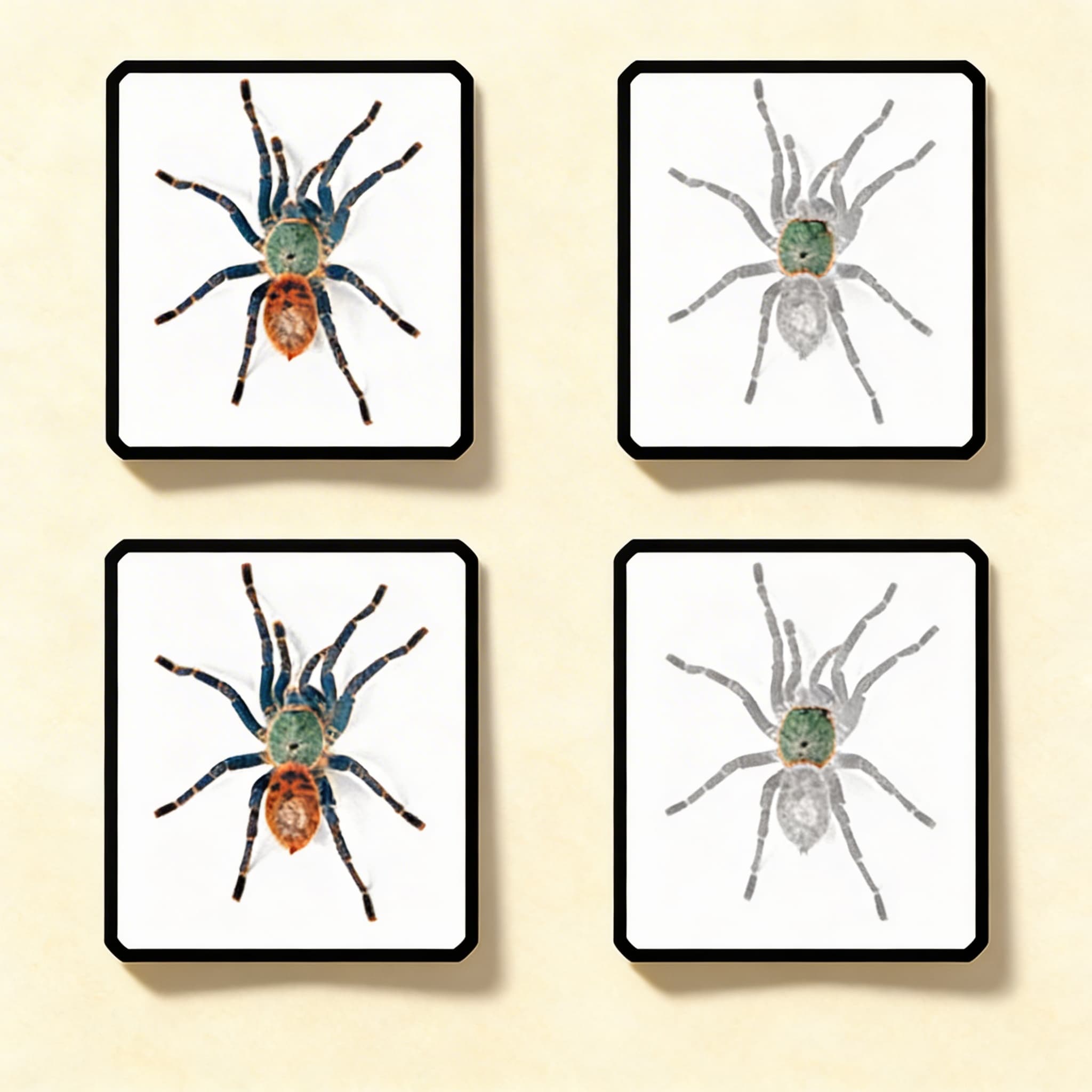 Časti pavúka (pavúkovce) — Katalógový pohľad