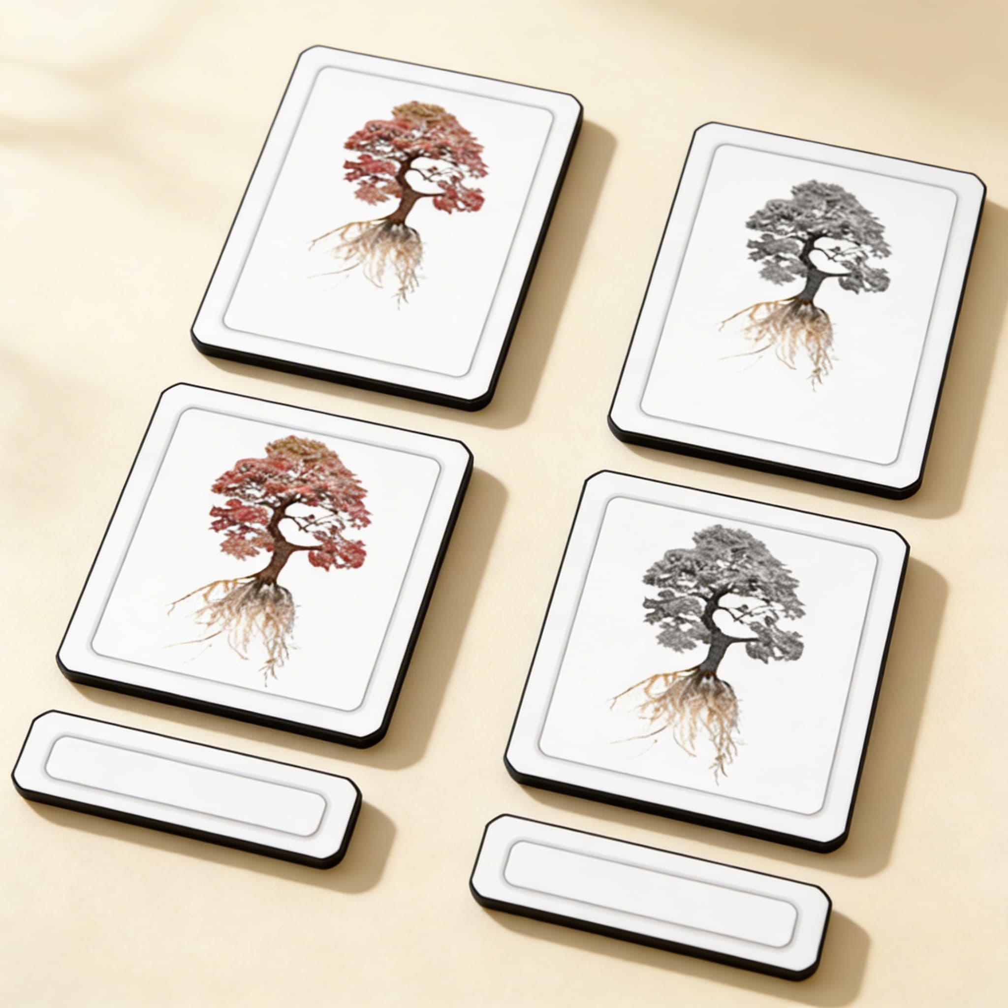 Části stromu — Boční pohled