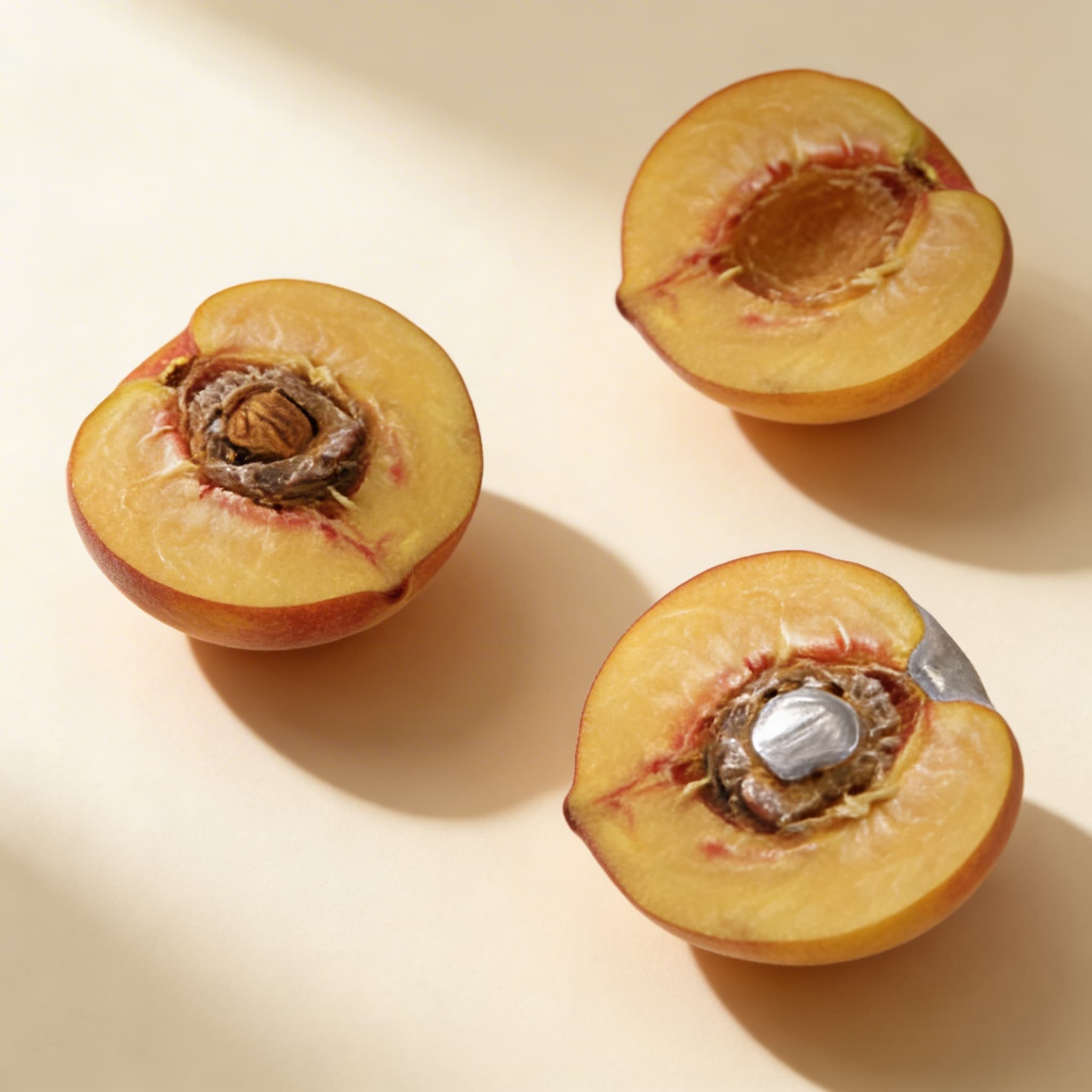 Časti ovocia — Bočný pohľad