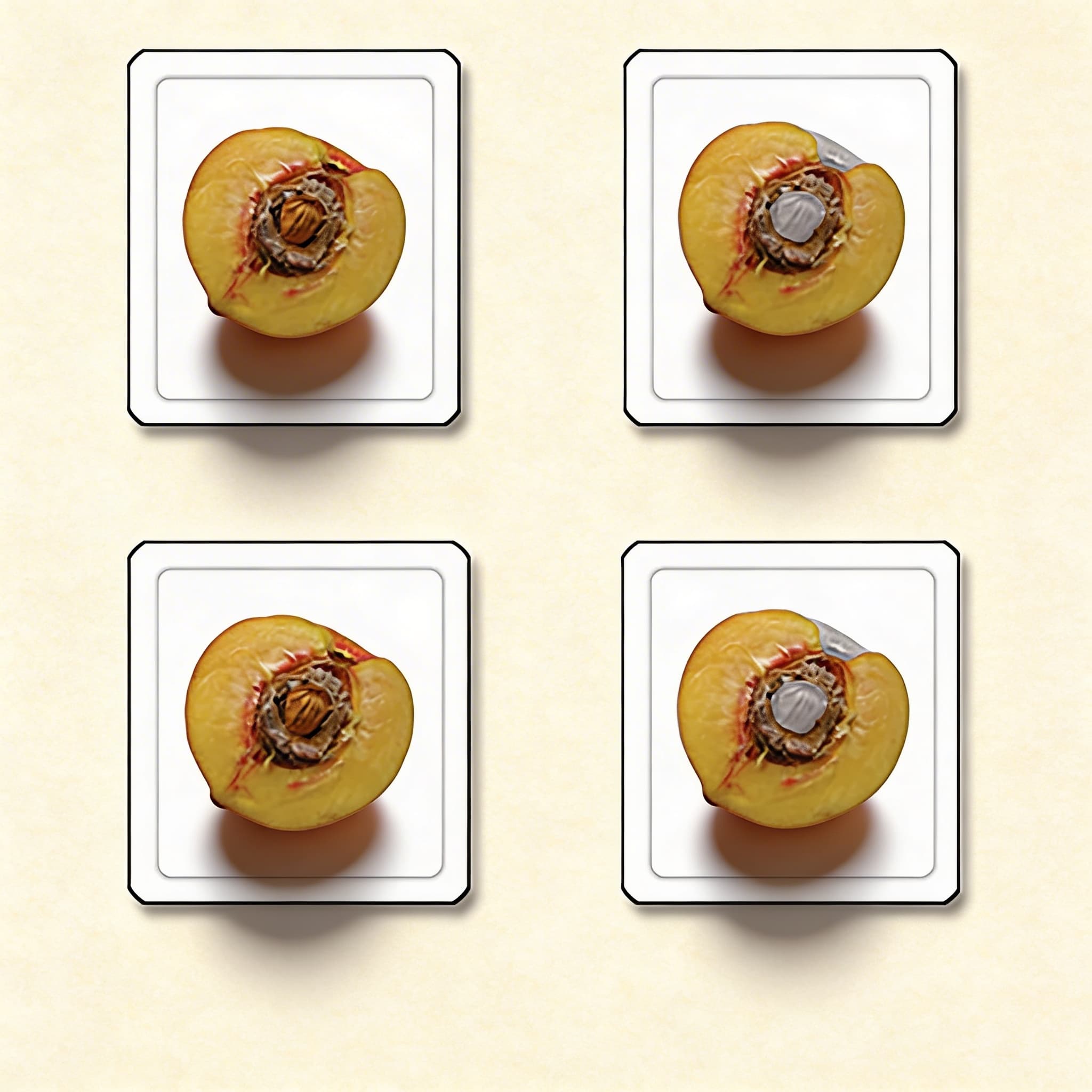 Časti ovocia — Katalógový pohľad