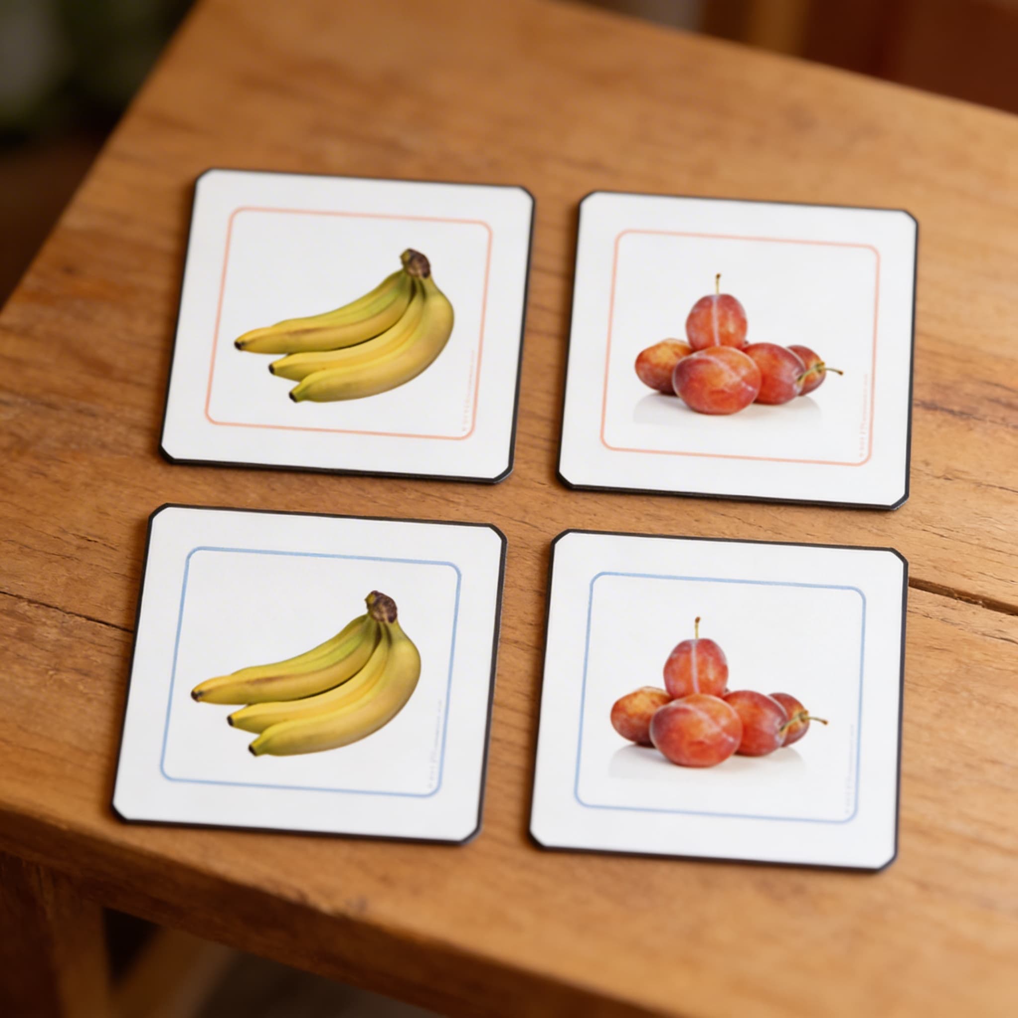 Přiřazovací karty: Ovoce — Detailní pohled