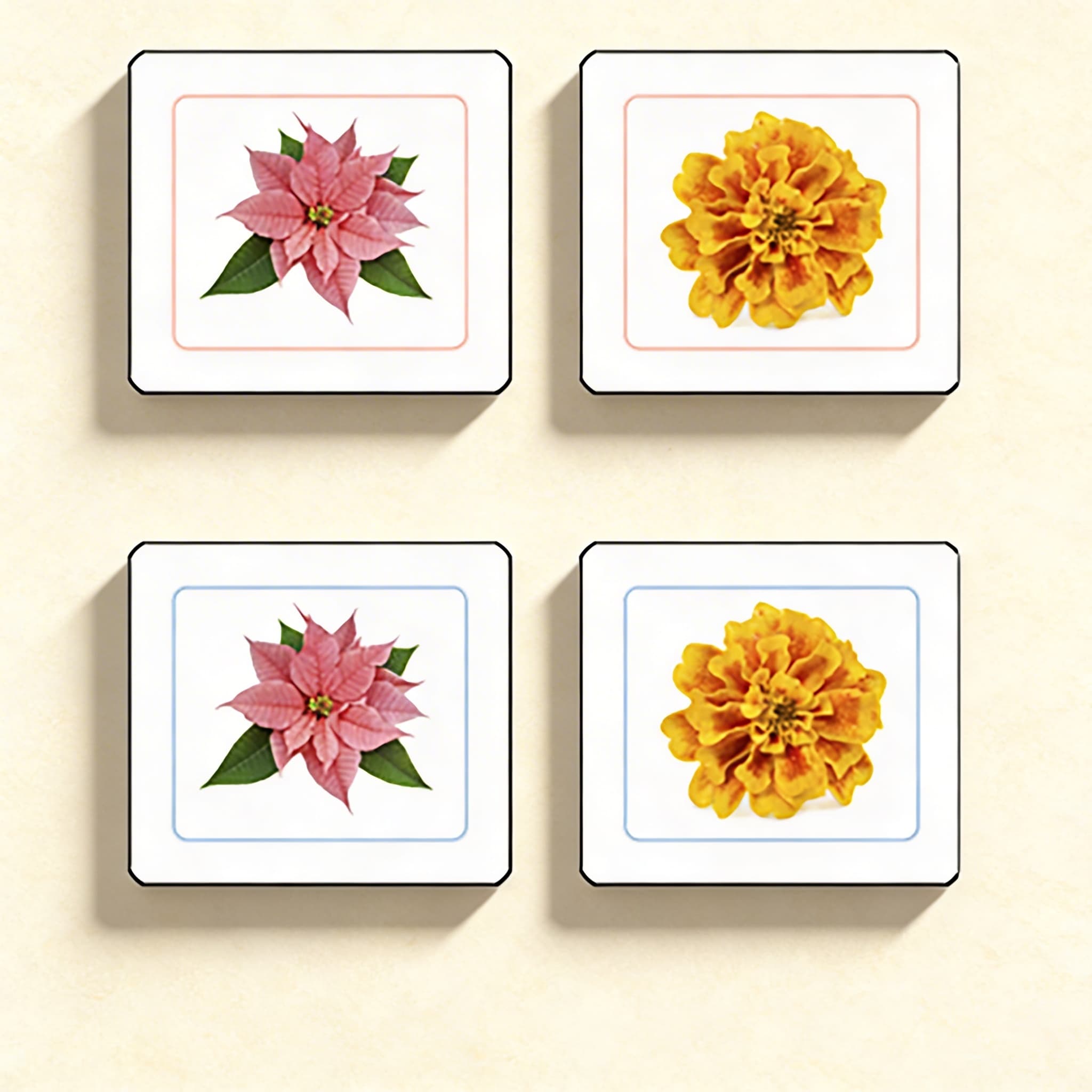 Přiřazovací karty: Květiny — Katalogový pohled