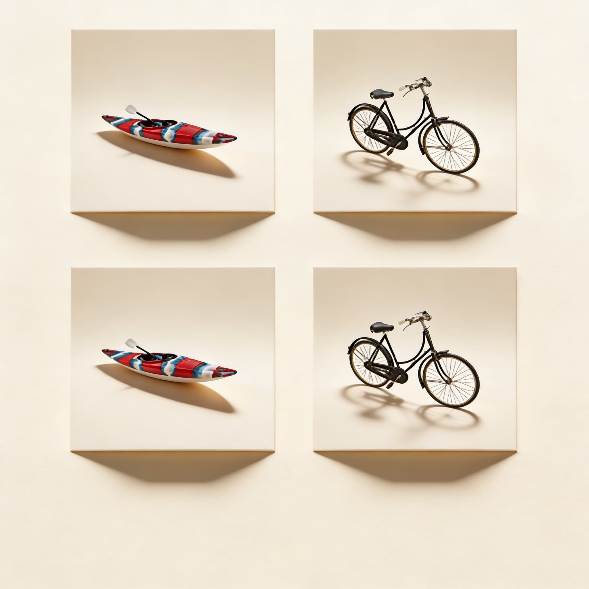 Transportmittel-Zuordnungskarten — Katalogansicht