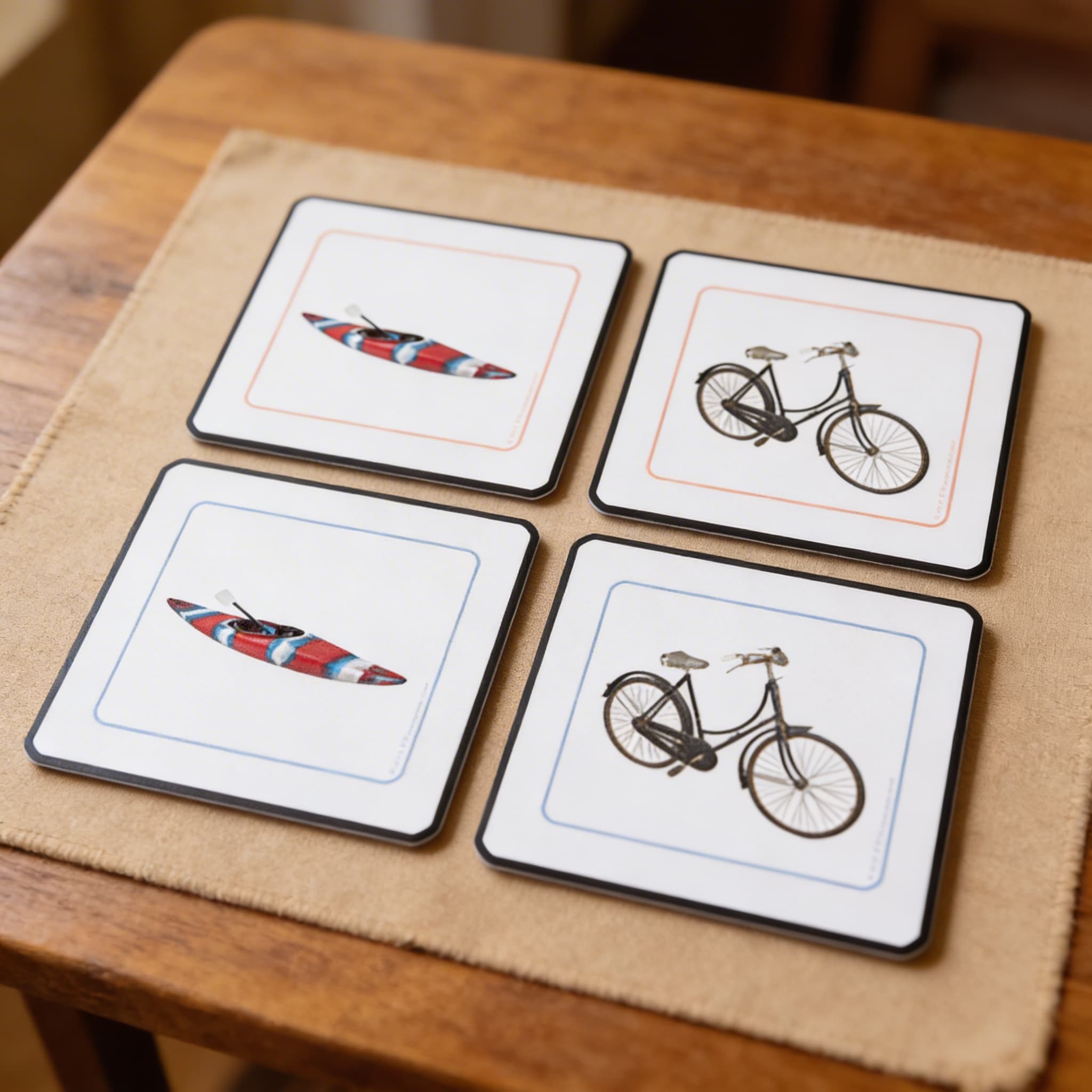 Transportmittel-Zuordnungskarten — Detailansicht