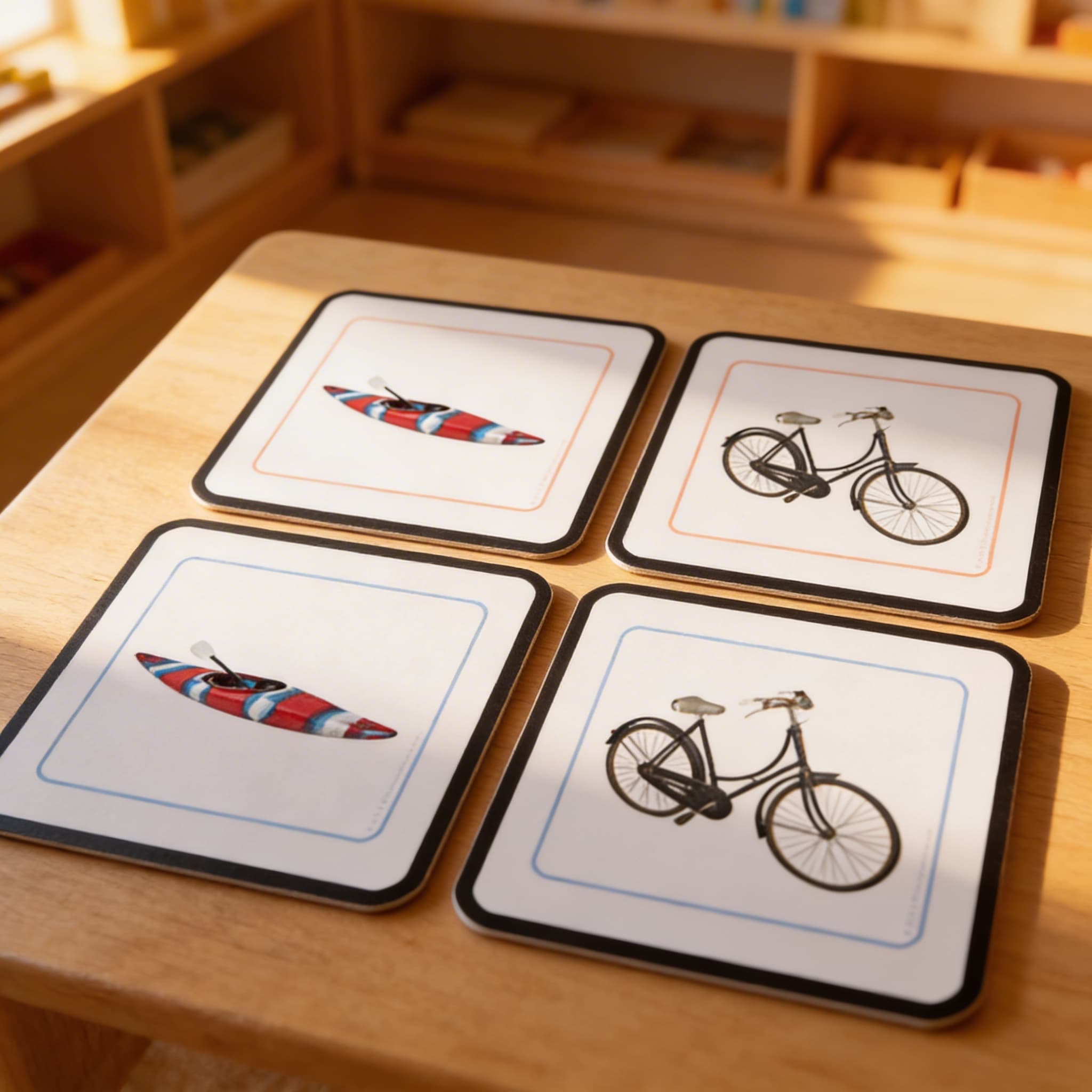 Transportmittel-Zuordnungskarten — Im Einsatz