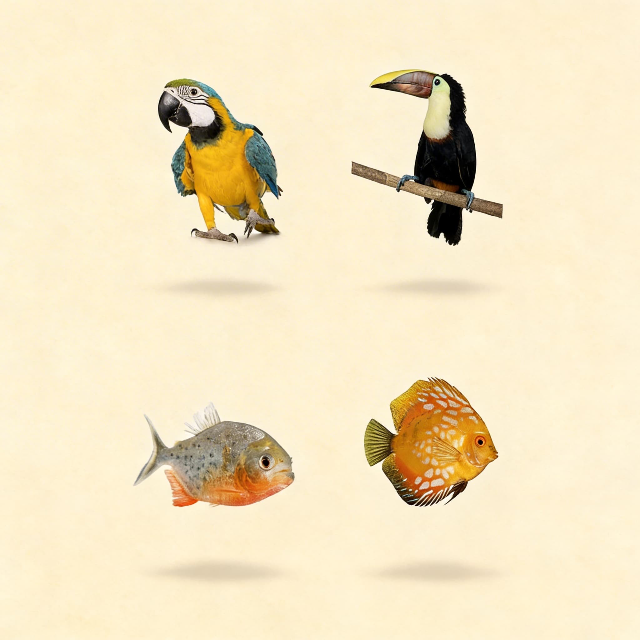 Tiere der sieben Kontinente