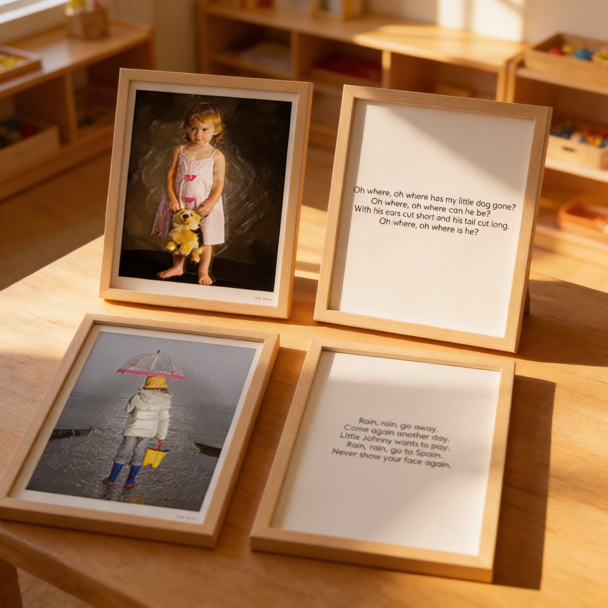 Dětské říkanky — sada 2 — Při použití