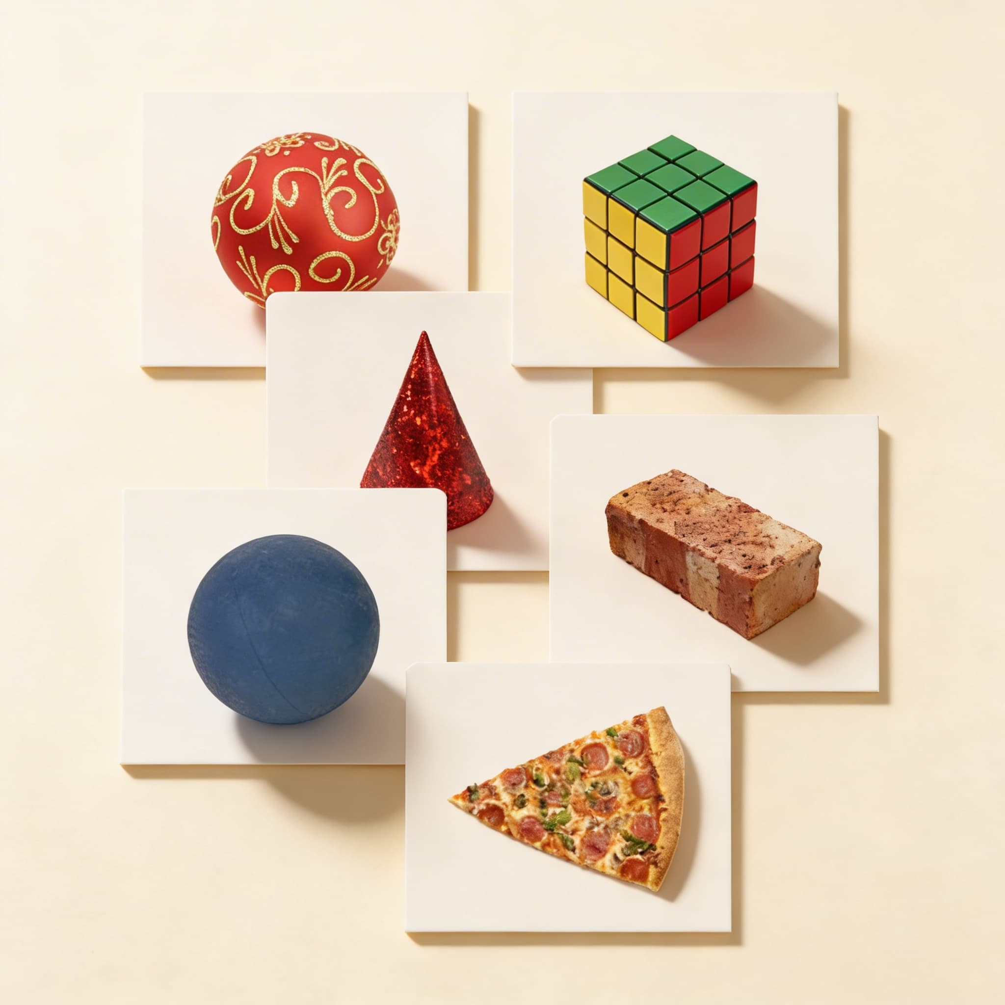 Visuelle Unterscheidung: Formen — Katalogansicht