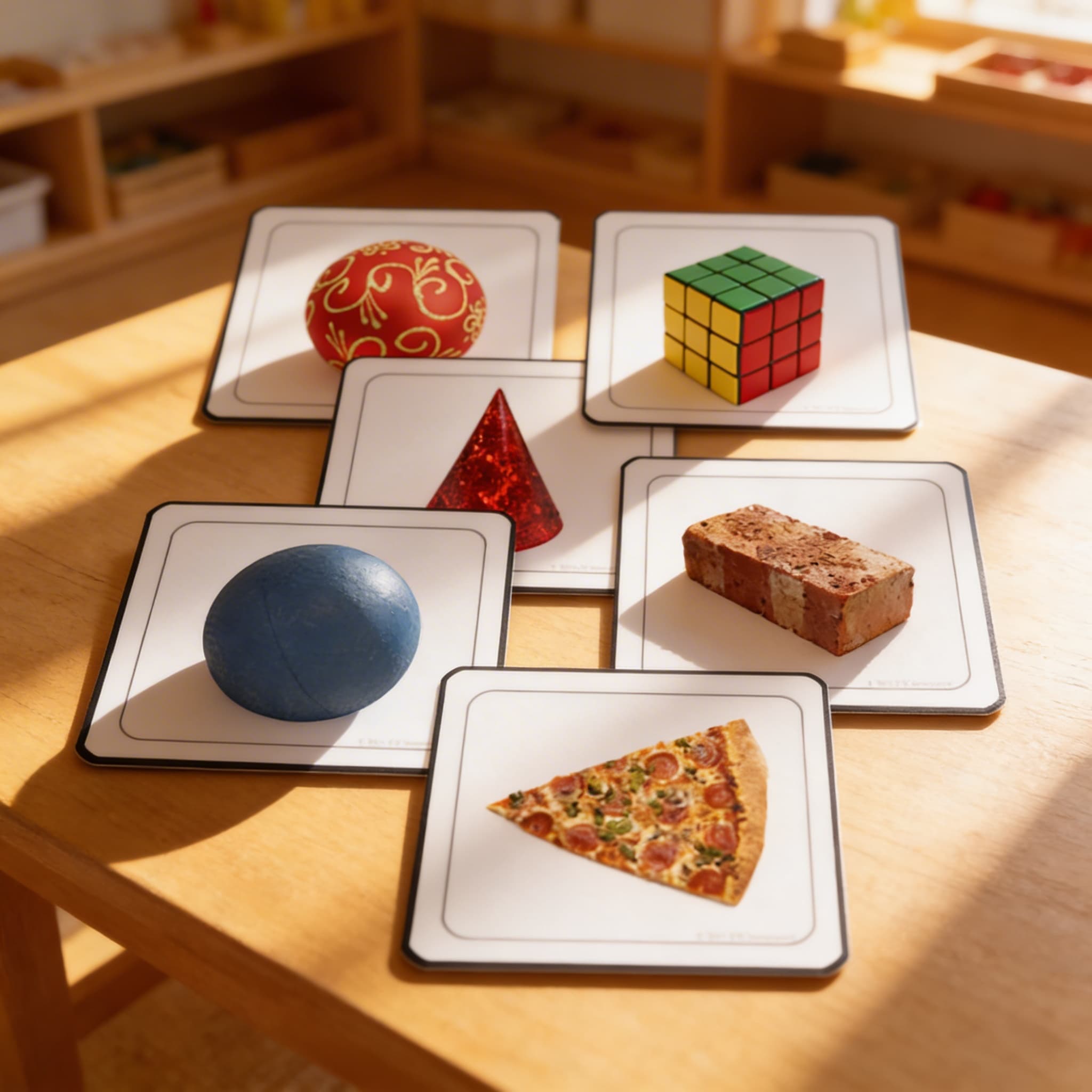 Visuelle Unterscheidung: Formen — Im Einsatz