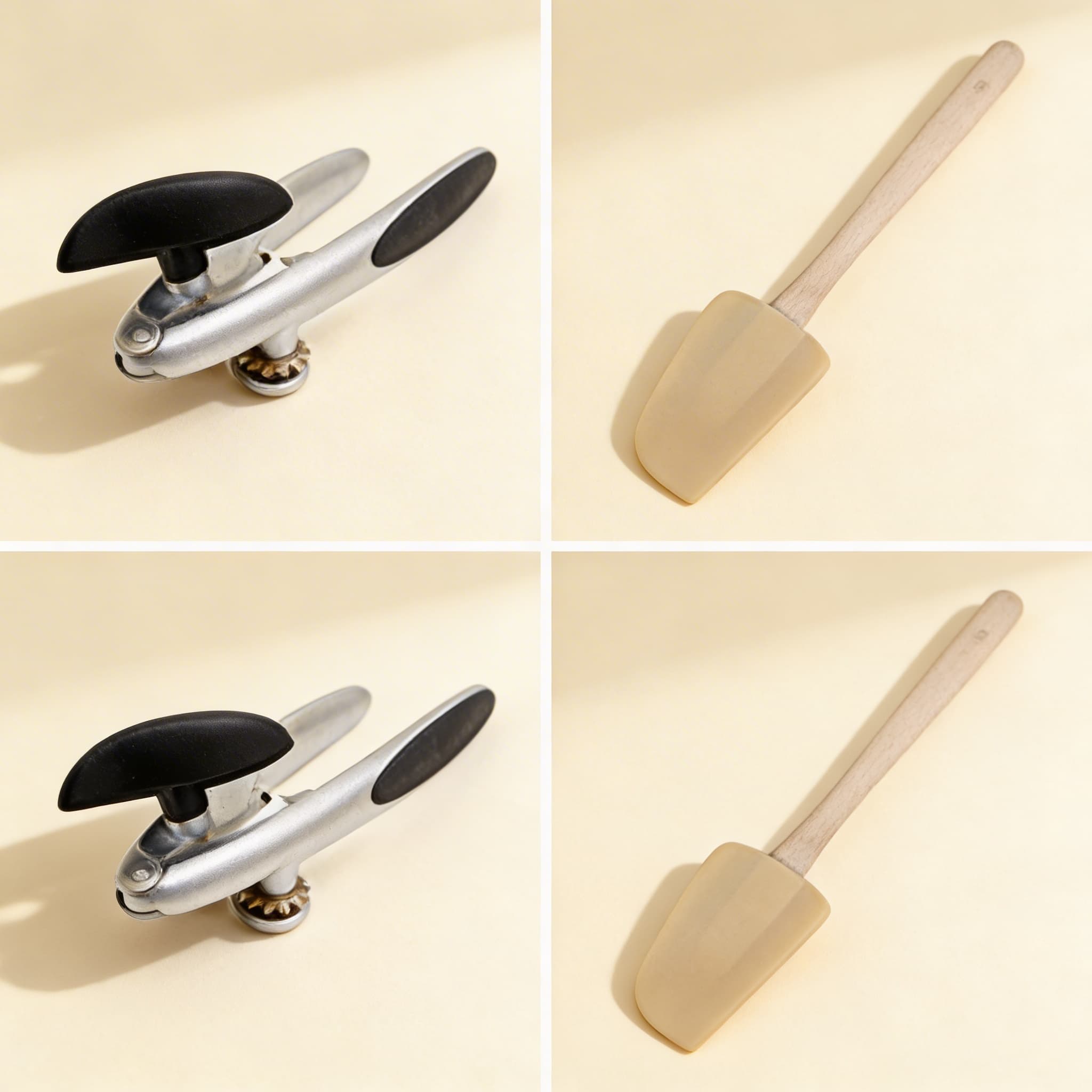 Kuchyňské náčiní — 3-dílné karty — Boční pohled