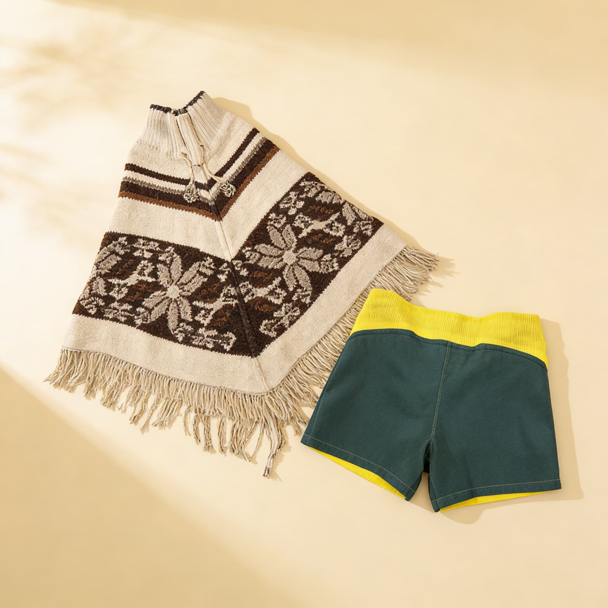 Kleidungs-Zuordnungskarten — Seitenansicht