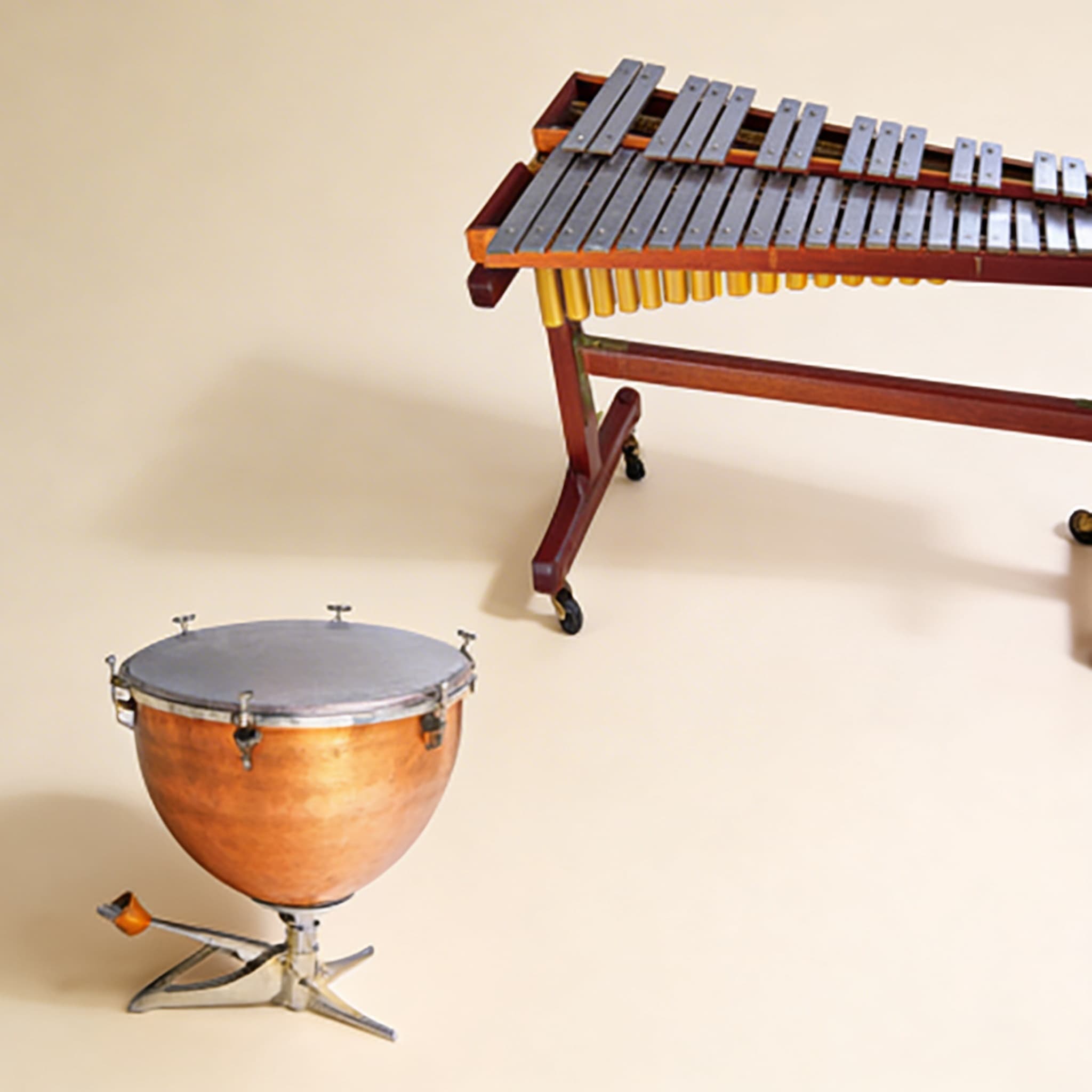 Přiřazovací karty hudebních nástrojů — Boční pohled