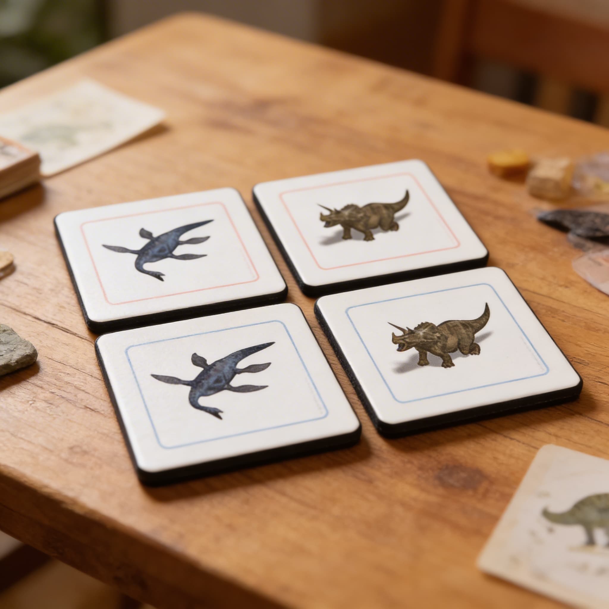 Dinosaurier-Zuordnungskarten (Spanisch) — Ansicht 3