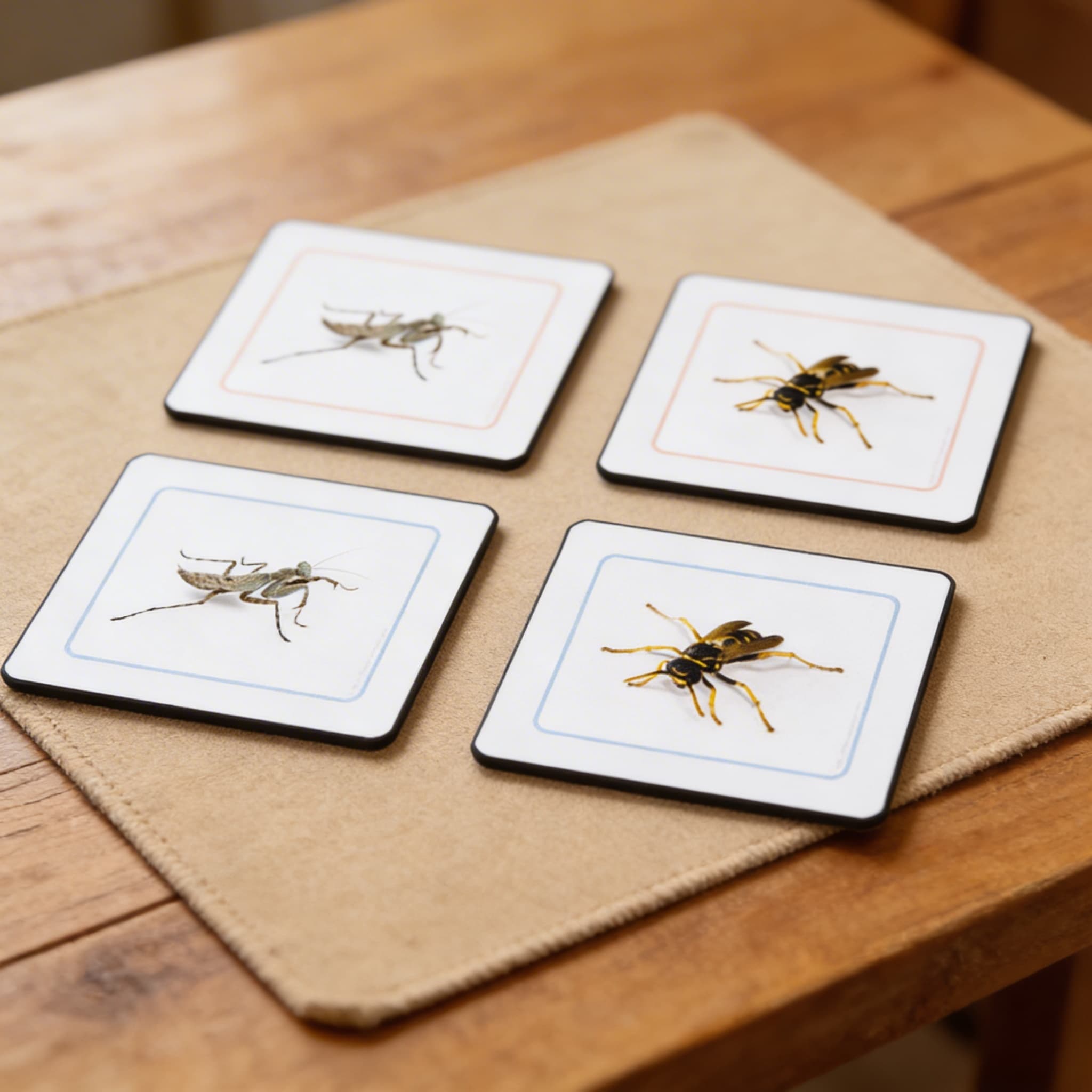 Insekten-Zuordnungskarten (Spanisch) — Ansicht 3