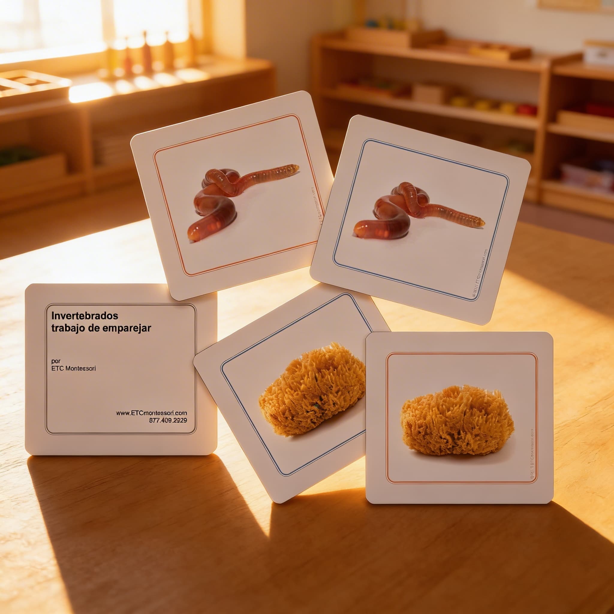 Přiřazovací pracovní karty bezobratlých — Při použití