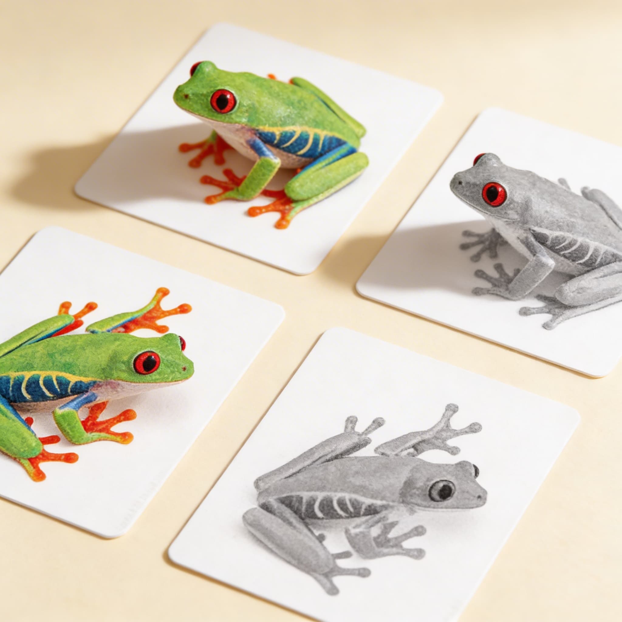 Teile der Amphibie (Spanisch) — Ansicht 2