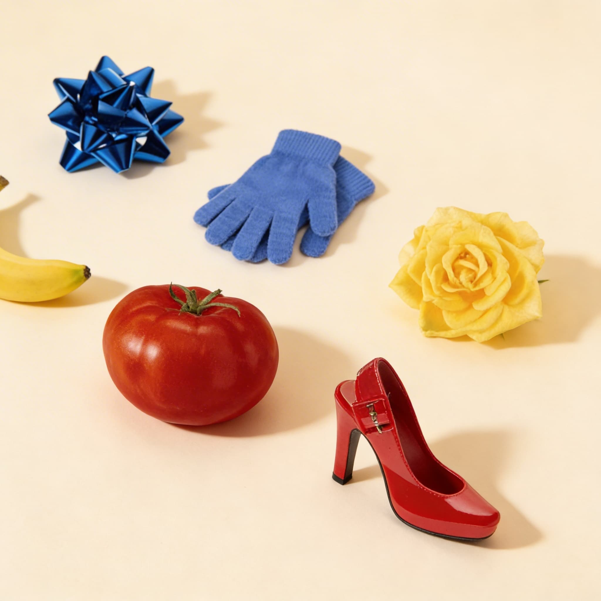 Farbenkasten I — Visuelle Diskriminierung mit Fotokarten — Seitenansicht