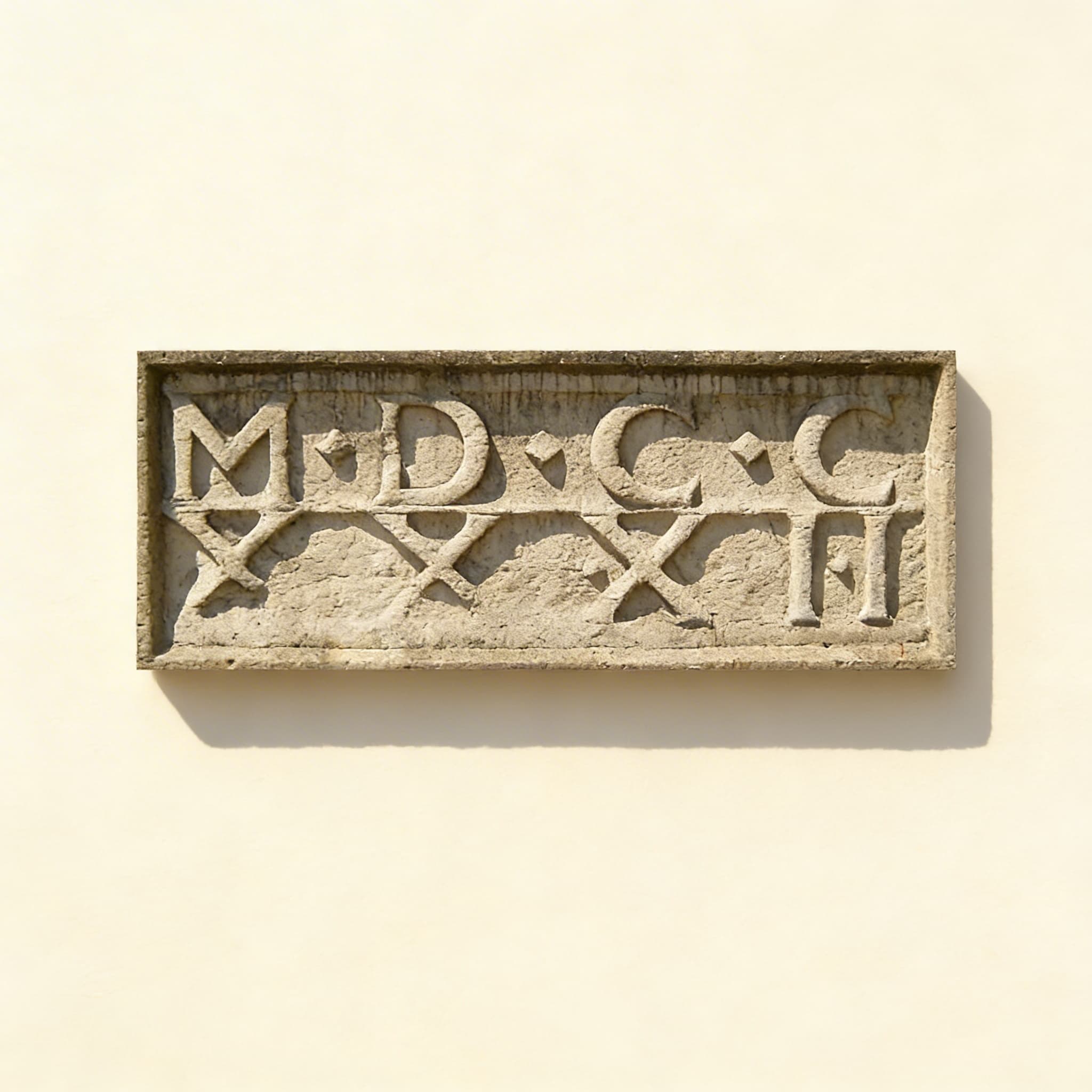 Prehľad rímskych číslic — Katalógový pohľad