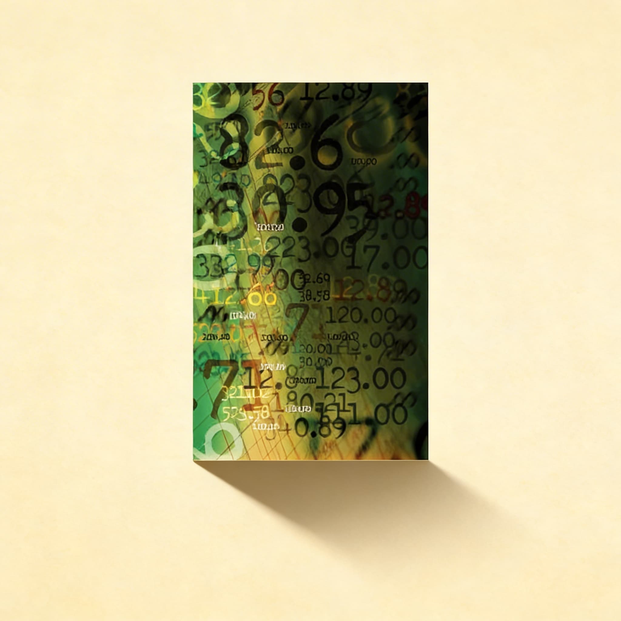 Papír ke známkové hře: 15 úloh — Katalogový pohled