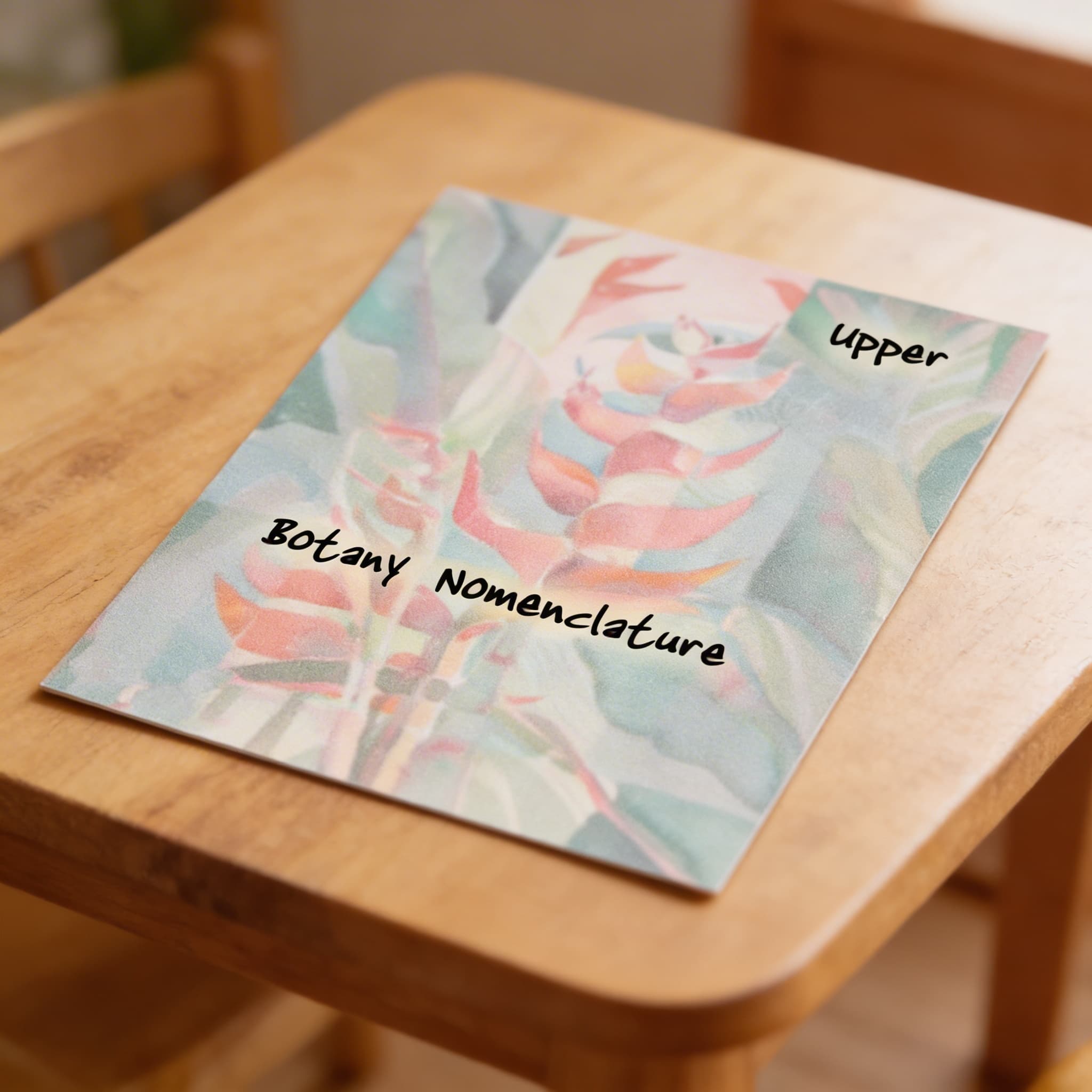 Botanické karty II. — pokročilá nomenklatura rostlin — Detailní pohled