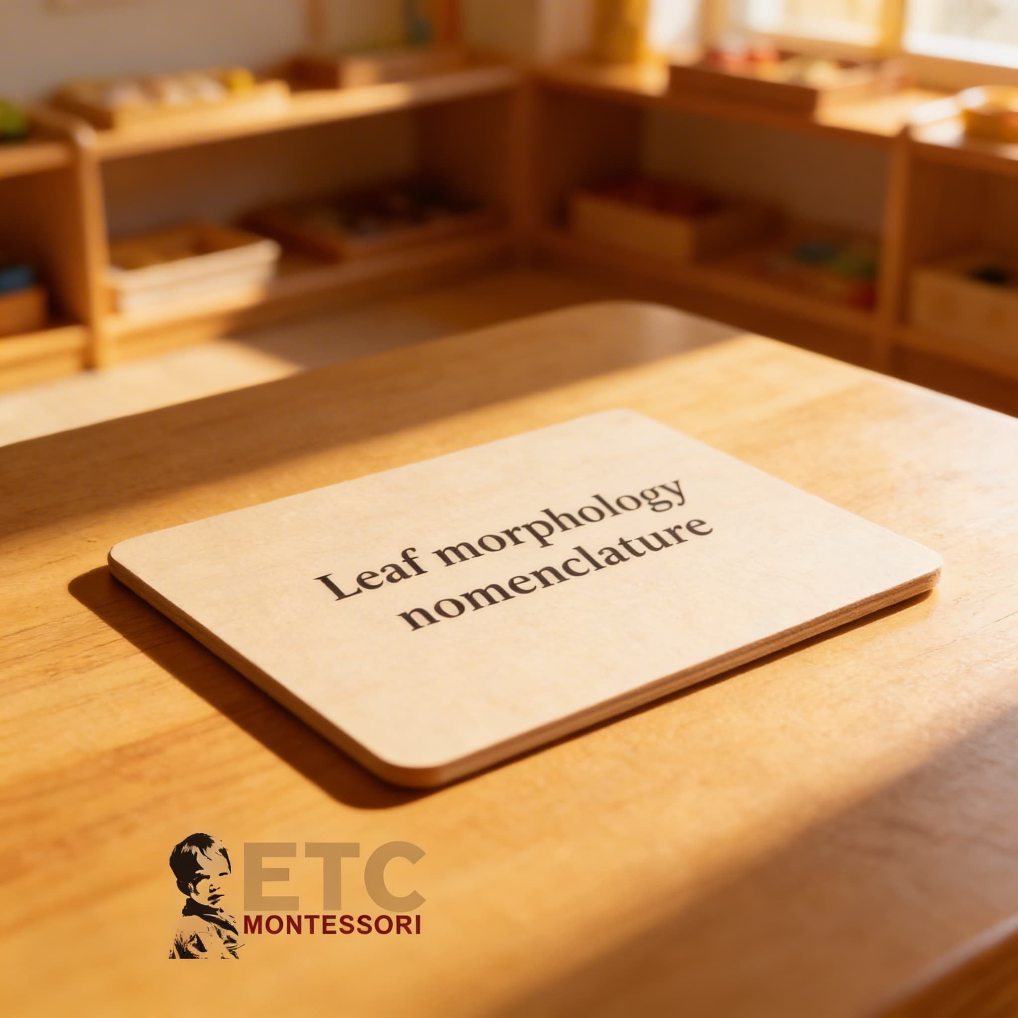 Nomenklatura morfologie listů — Při použití