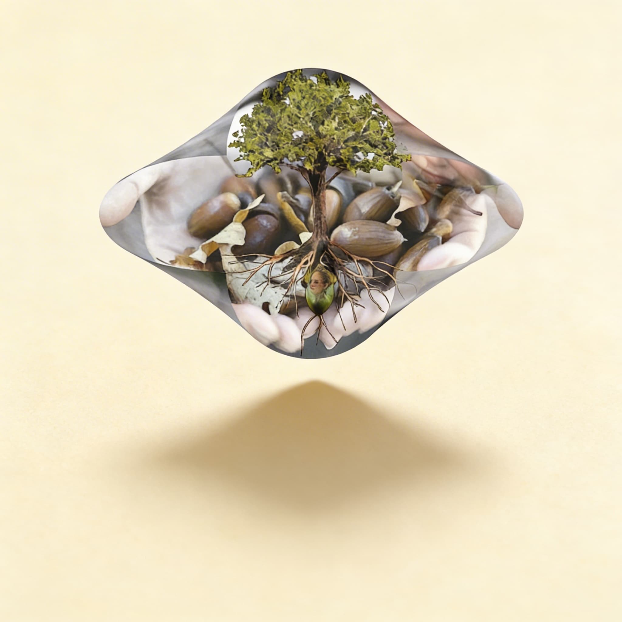 Pflanzenphysiologie-Modell — Klares Acryl Pflanzenstruktur — Katalogansicht