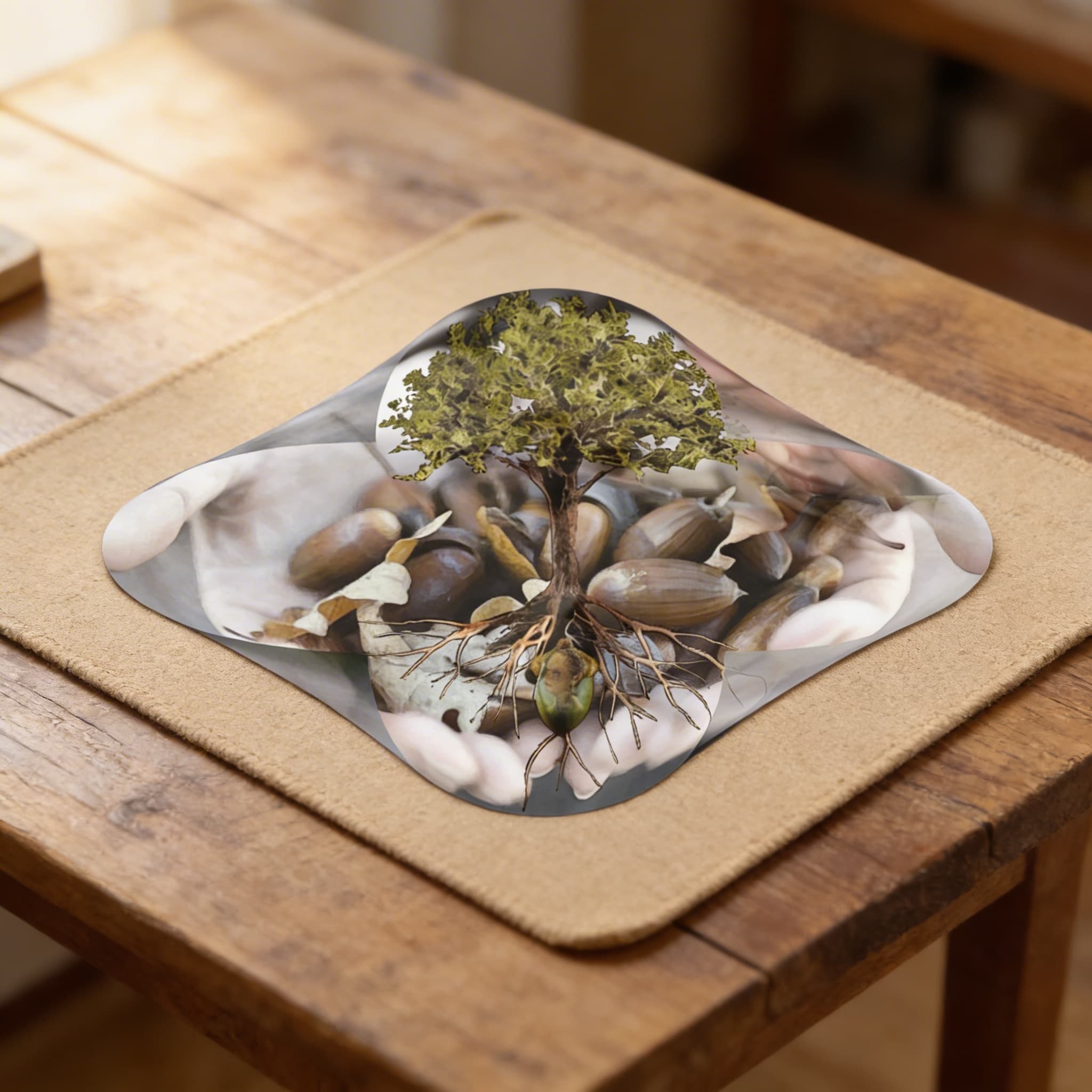 Pflanzenphysiologie-Modell — Klares Acryl Pflanzenstruktur — Detailansicht