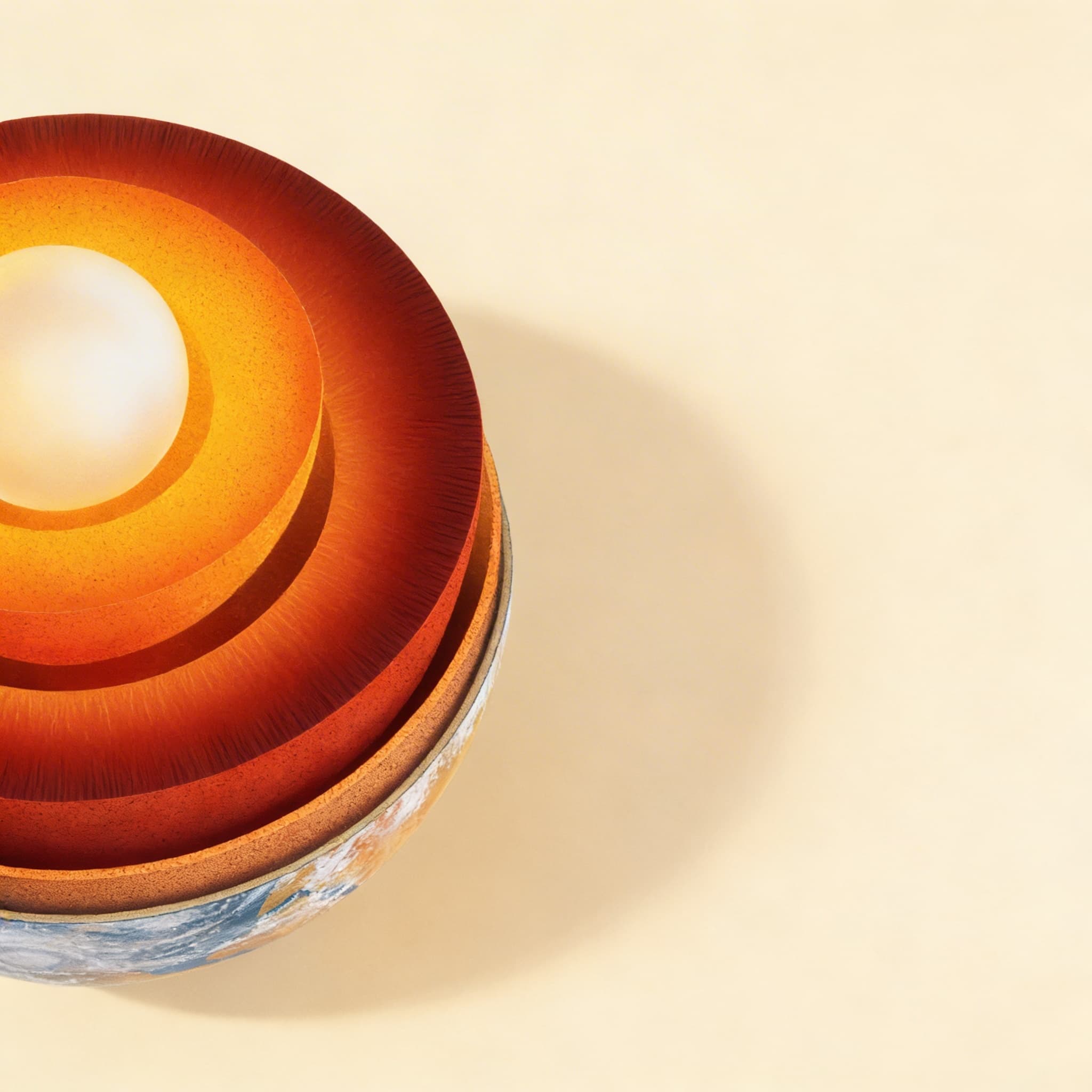 Schichten der Erde — Ansicht 2