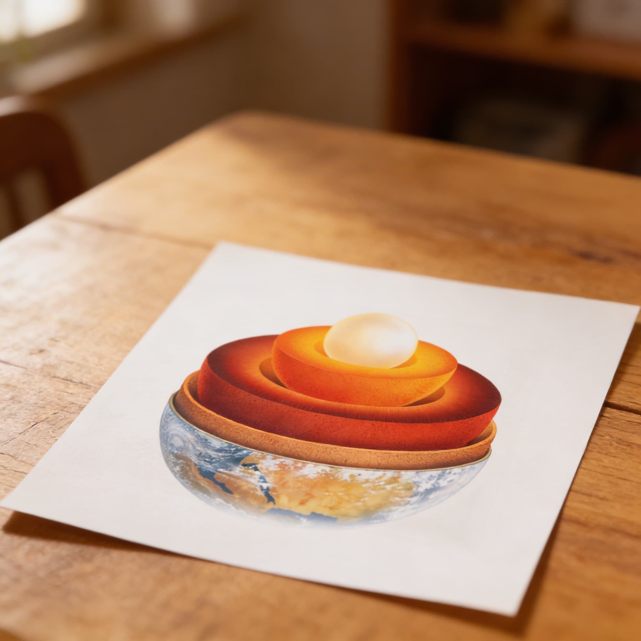 Schichten der Erde — Ansicht 3