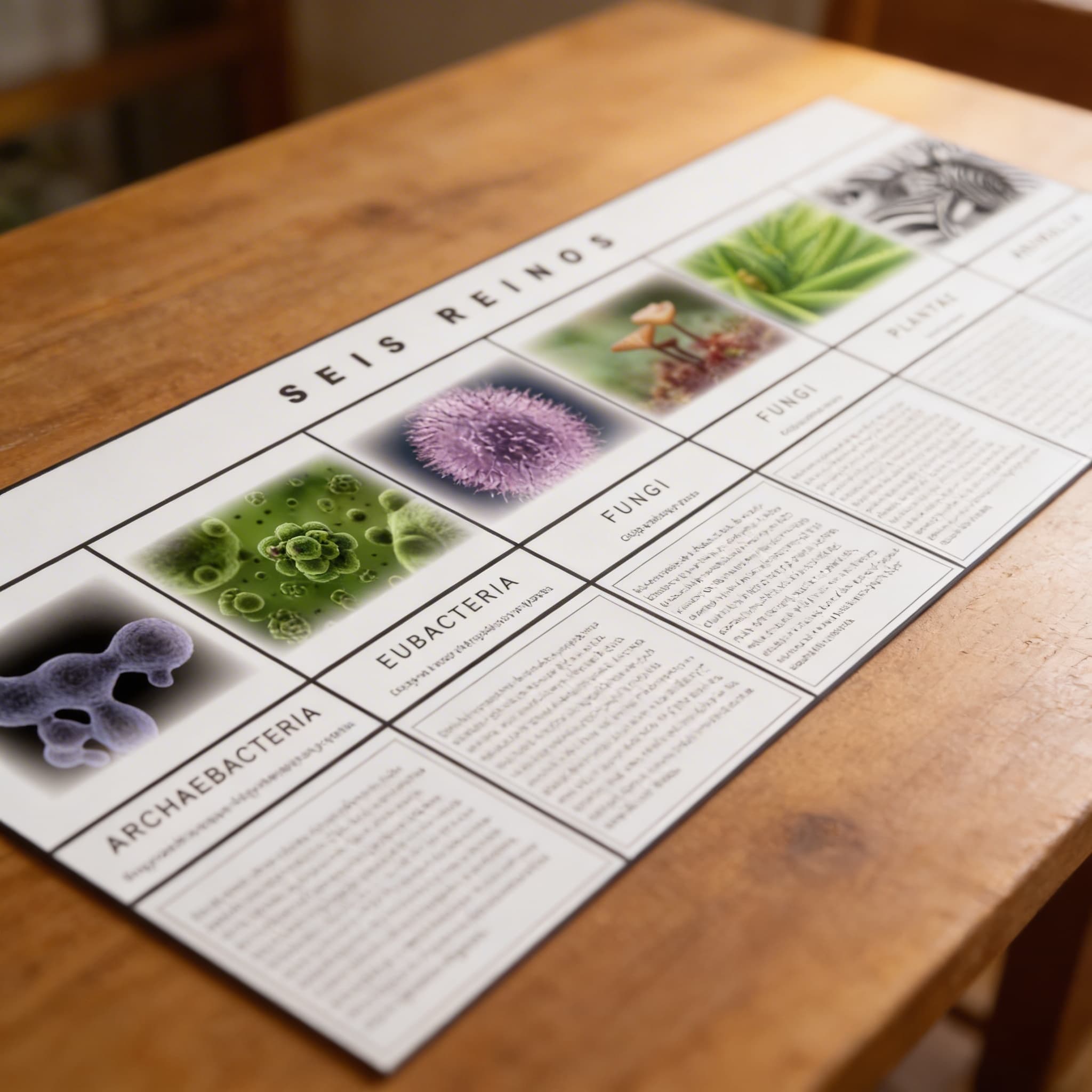 Sechs Reiche — Klassifikationsmaterial (Spanisch) — Ansicht 3