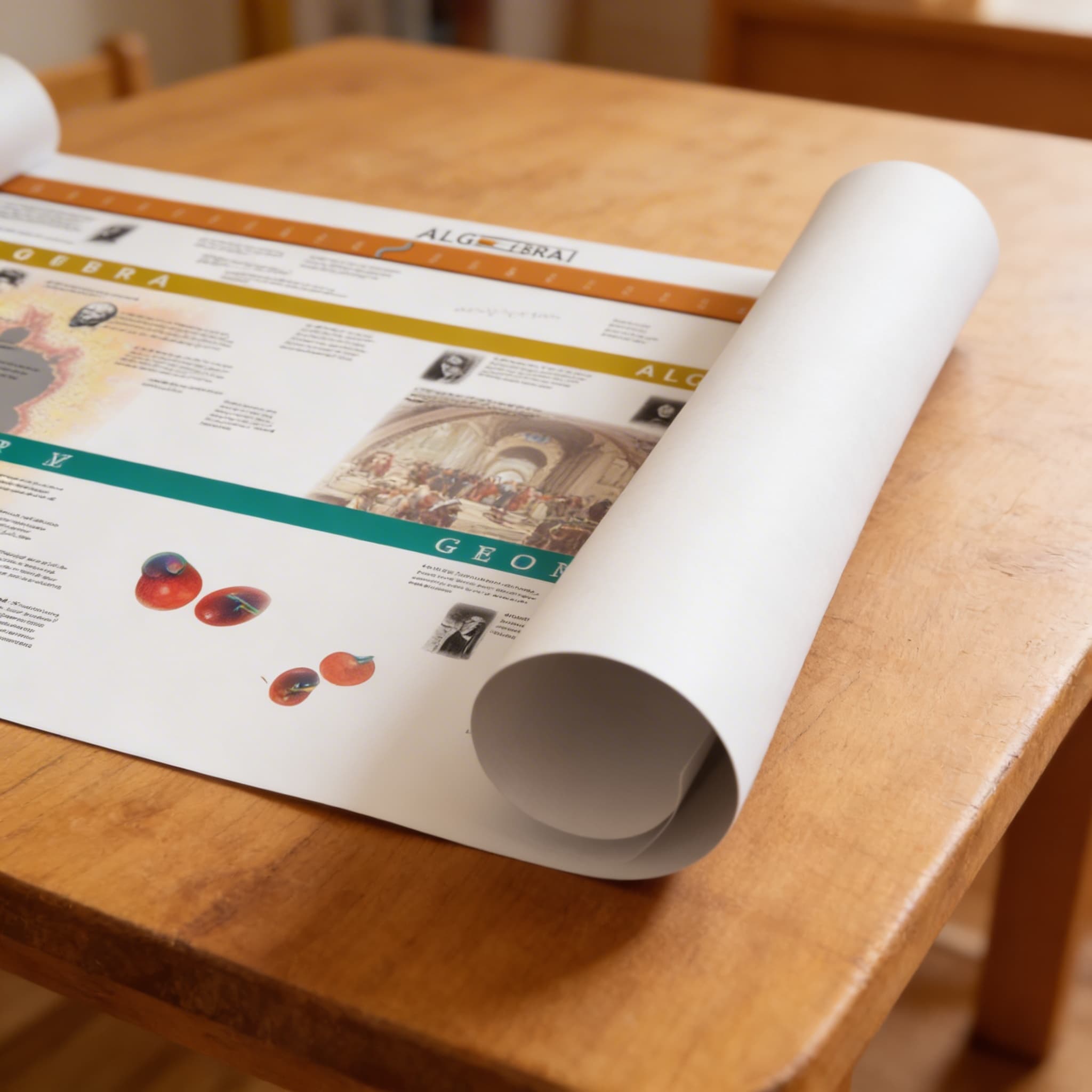 Časová osa dějin čísel (velký displej) — Detailní pohled