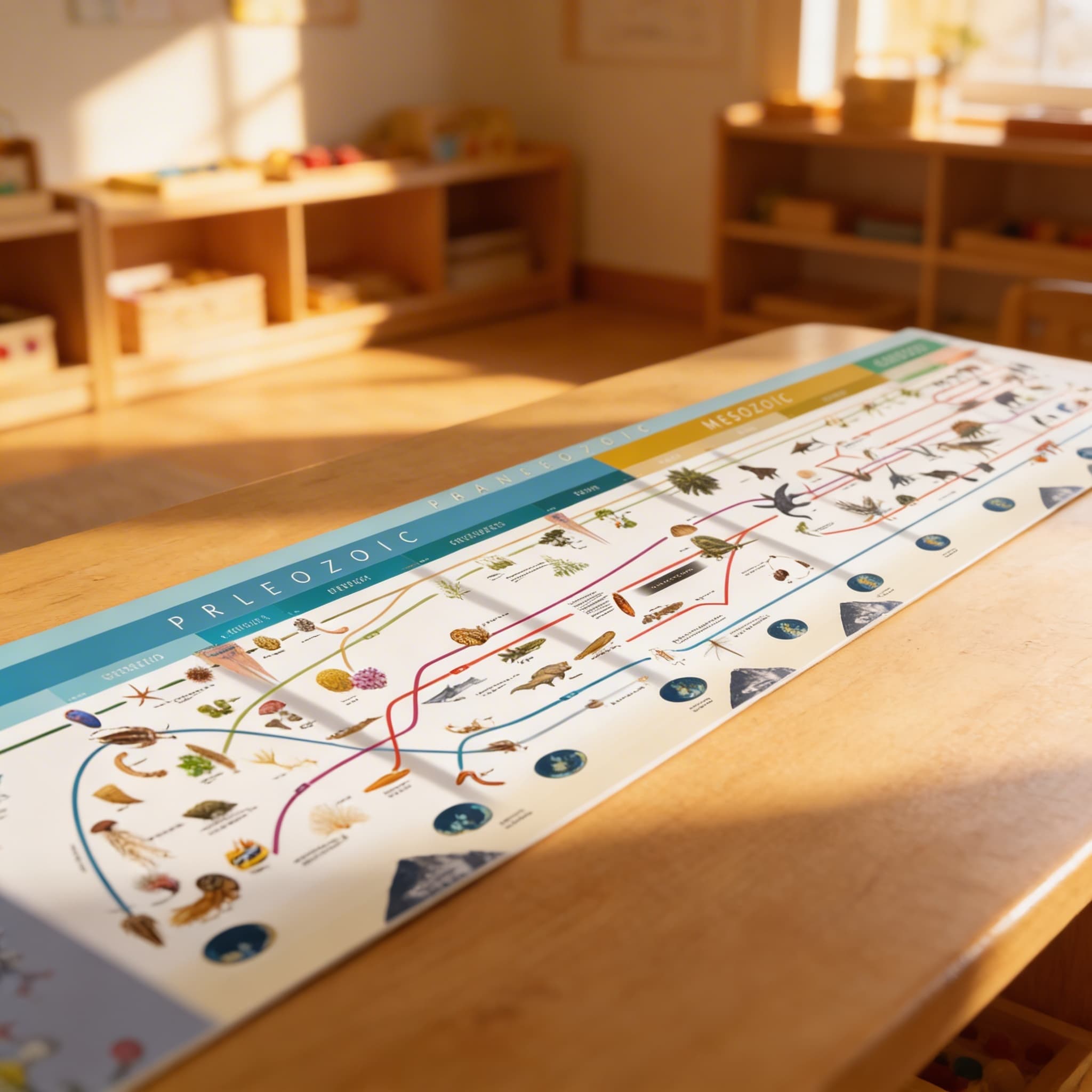 Zeitleiste des Lebens (Arbeitsmaterial) — Im Einsatz