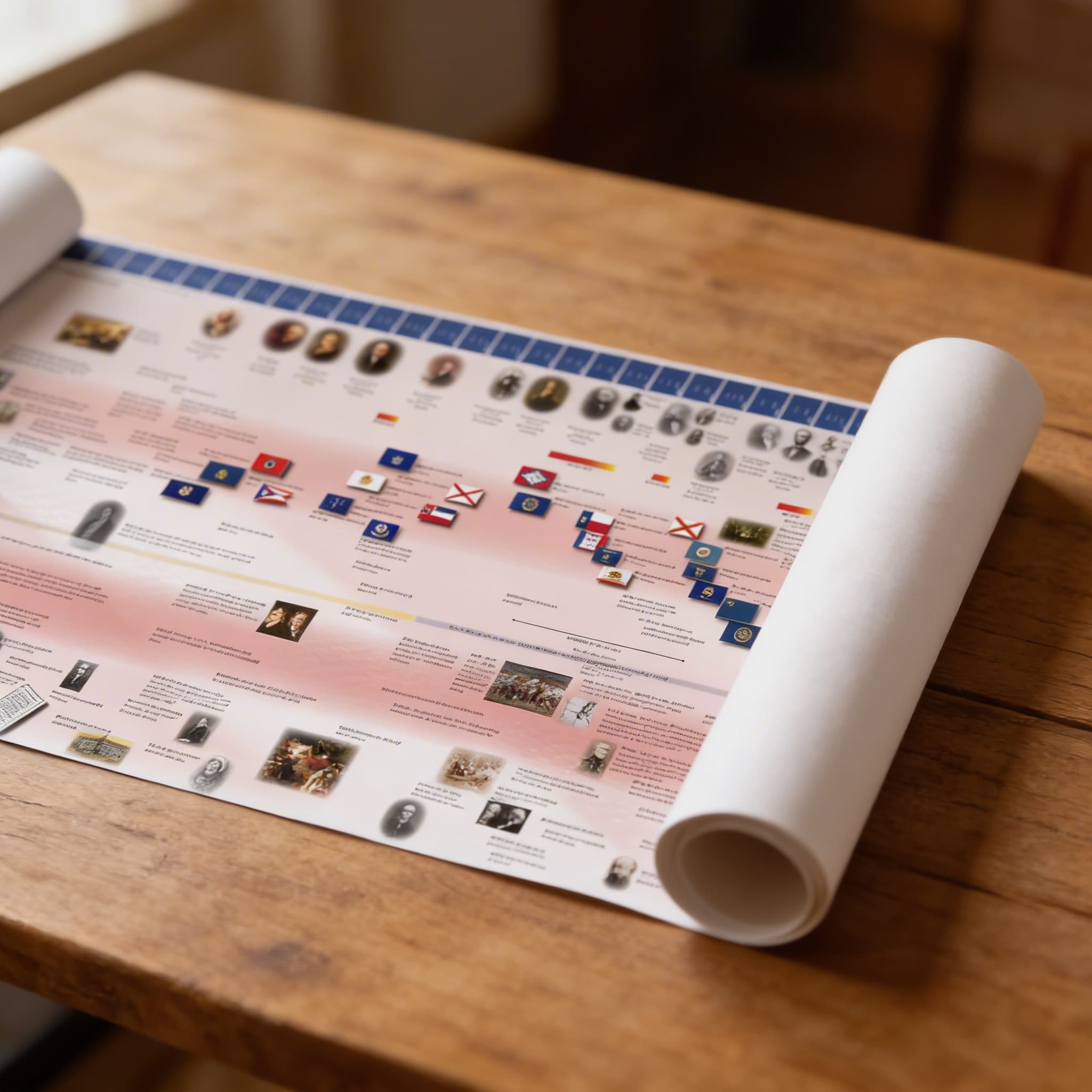 Zeitleiste der amerikanischen Geschichte (Arbeitsmaterial) — Detailansicht