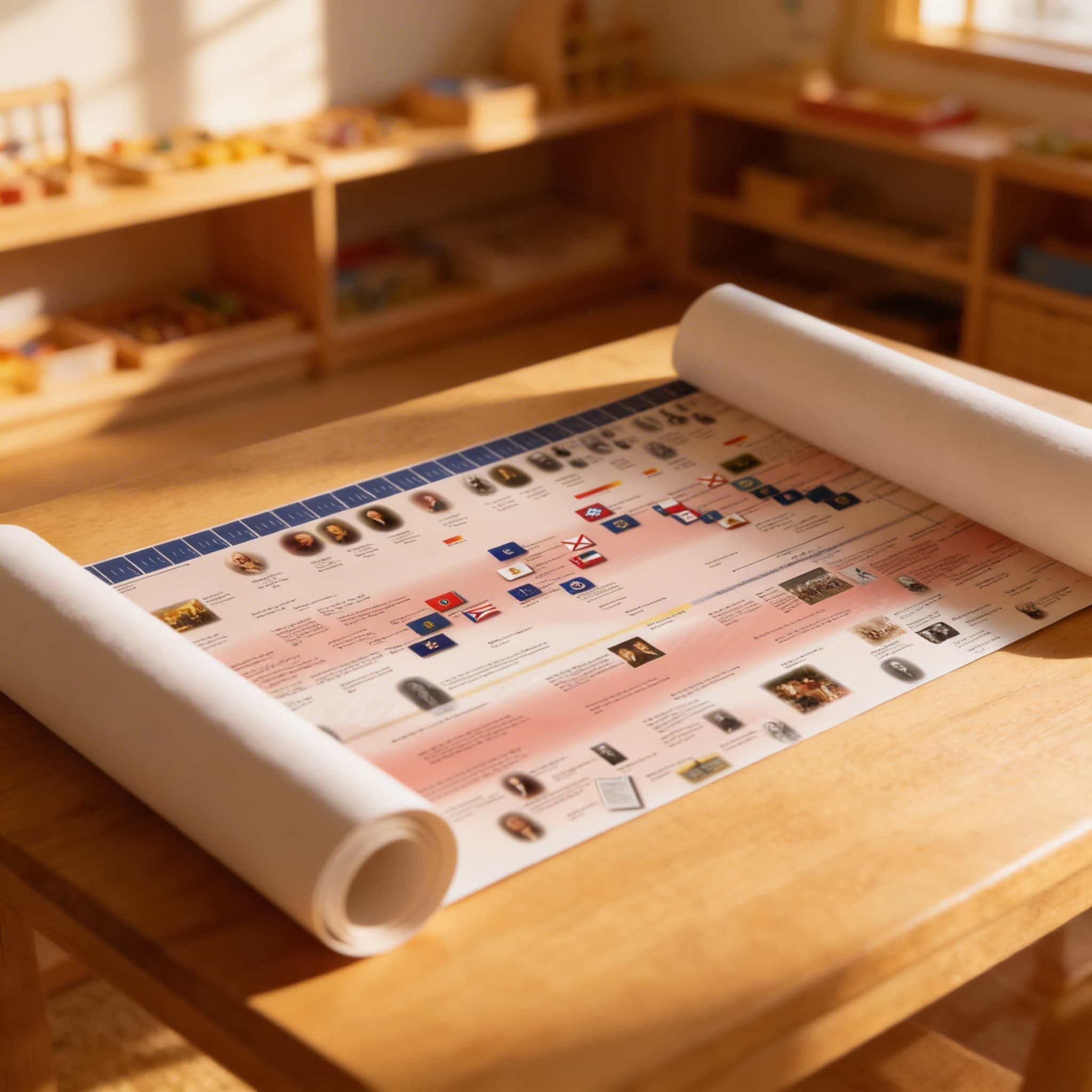 Zeitleiste der amerikanischen Geschichte (Arbeitsmaterial) — Im Einsatz