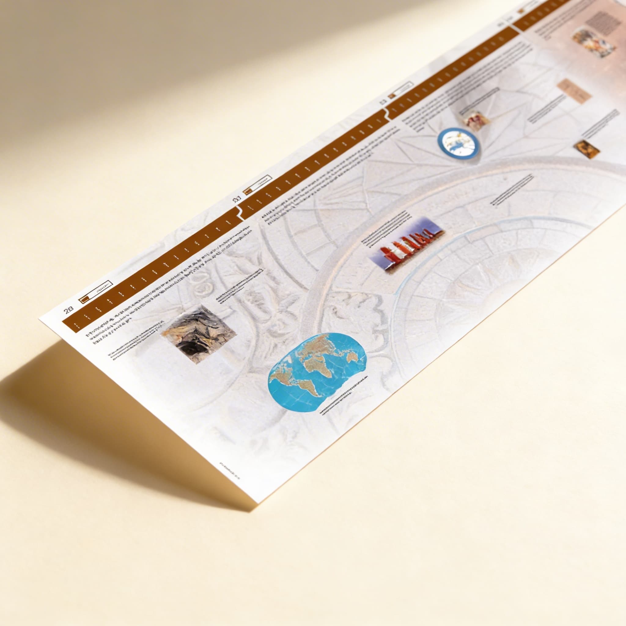 Zeitleiste der Entdecker (Großformat) — Seitenansicht