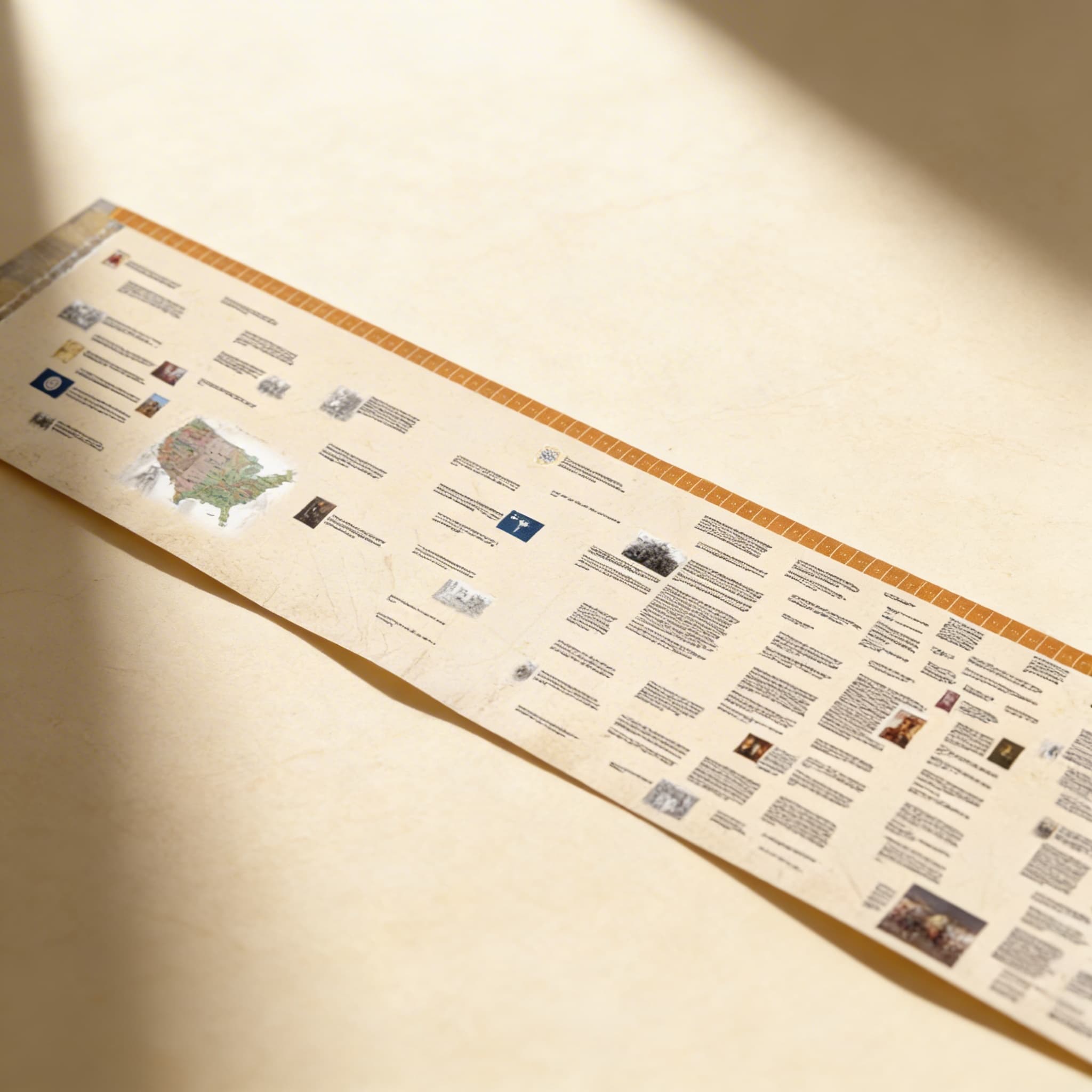 Zeitleiste der Geschichte der amerikanischen Ureinwohner (Großformat) — Seitenansicht