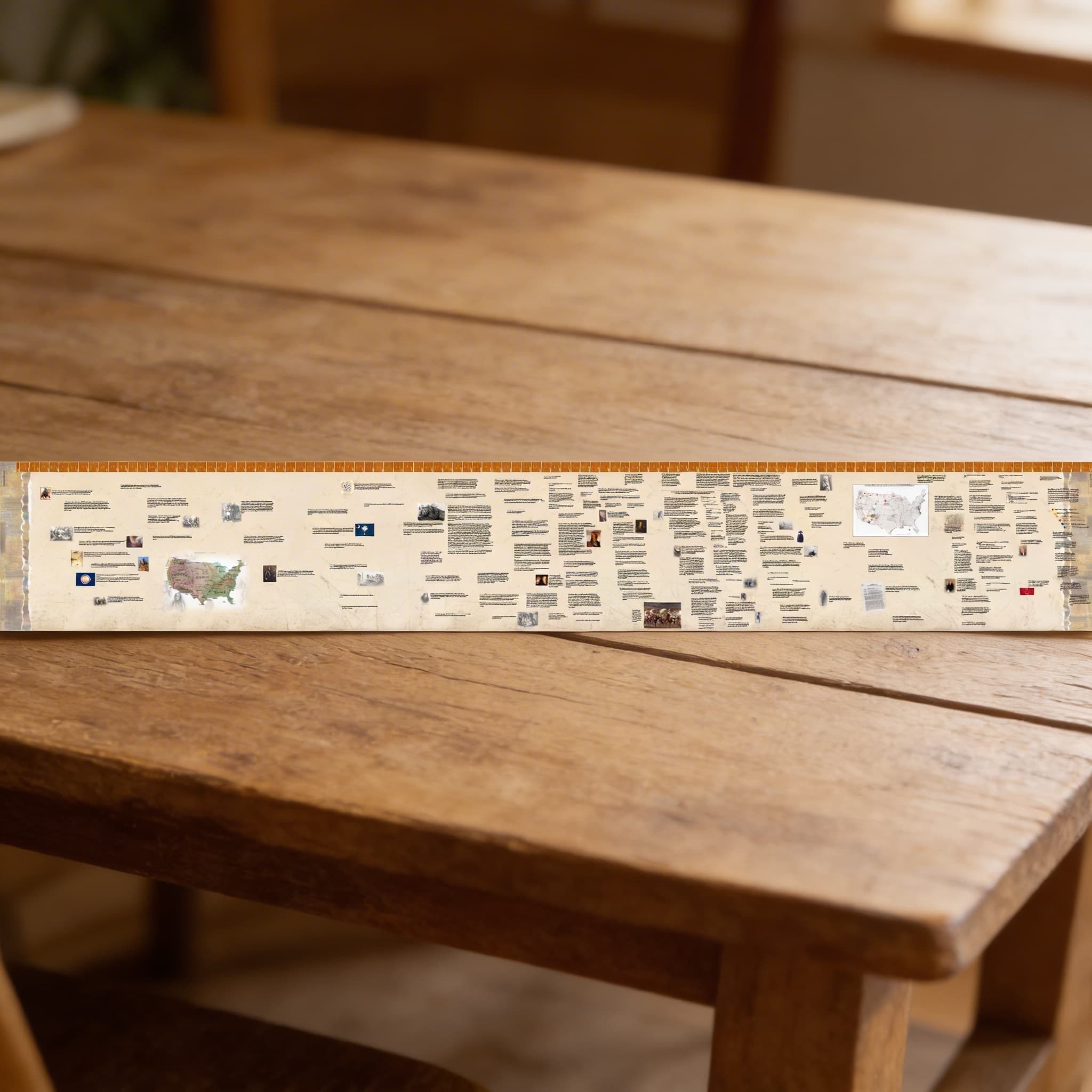 Zeitleiste der Geschichte der amerikanischen Ureinwohner (Großformat) — Detailansicht