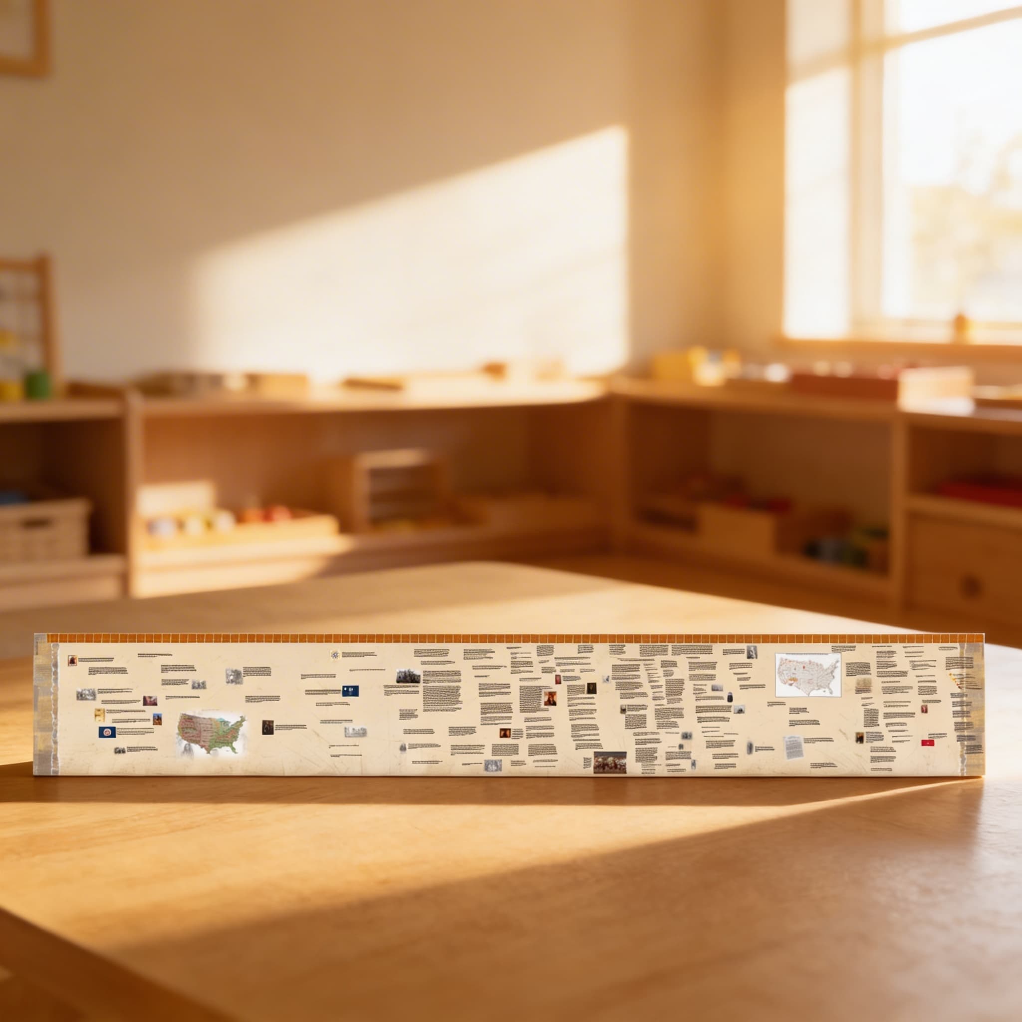 Zeitleiste der Geschichte der amerikanischen Ureinwohner (Großformat) — Im Einsatz